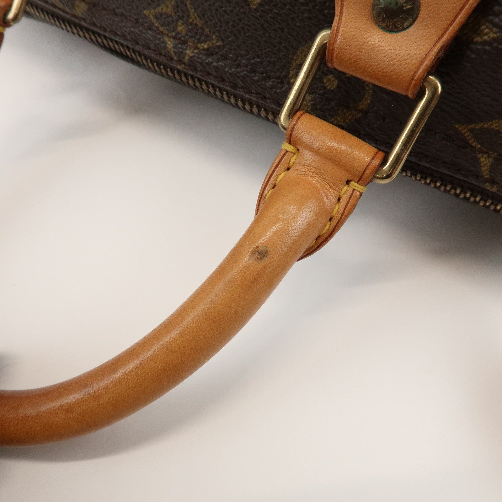 Louis Vuitton Monogram Speedy 25 Boston Bag Hand Bag Brown M41528
