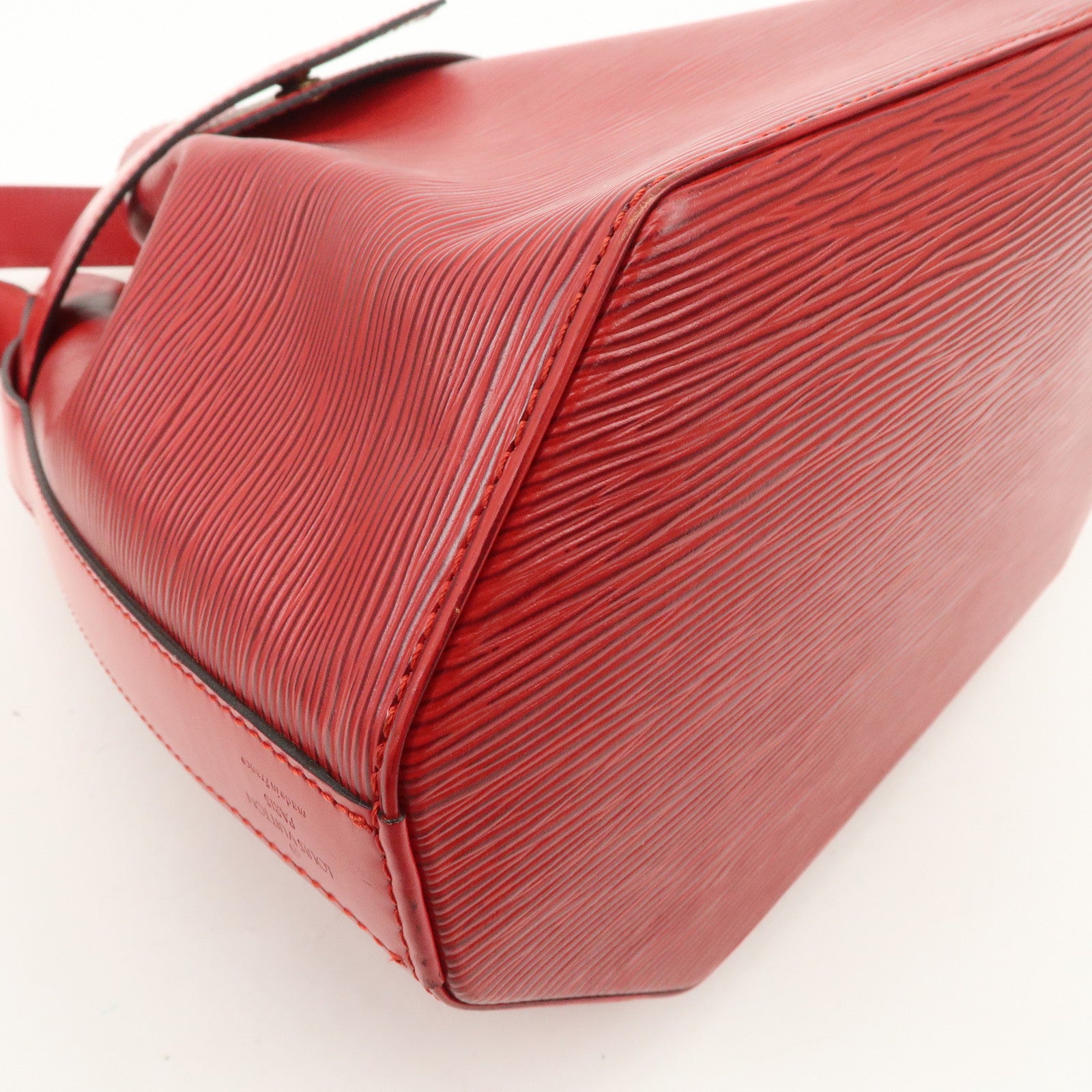 Louis Vuitton Epi Sac de Paul Shoulder Bag Castilian Red M80207