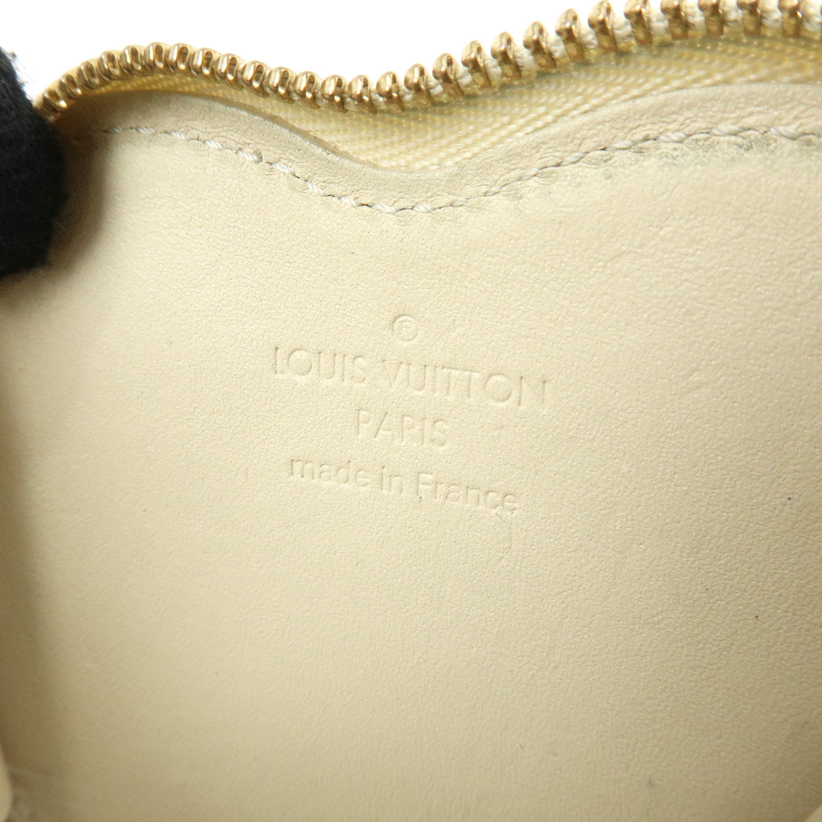 Louis Vuitton Monogram Vernis Porte Monnaie Coeur Coin Case M91473