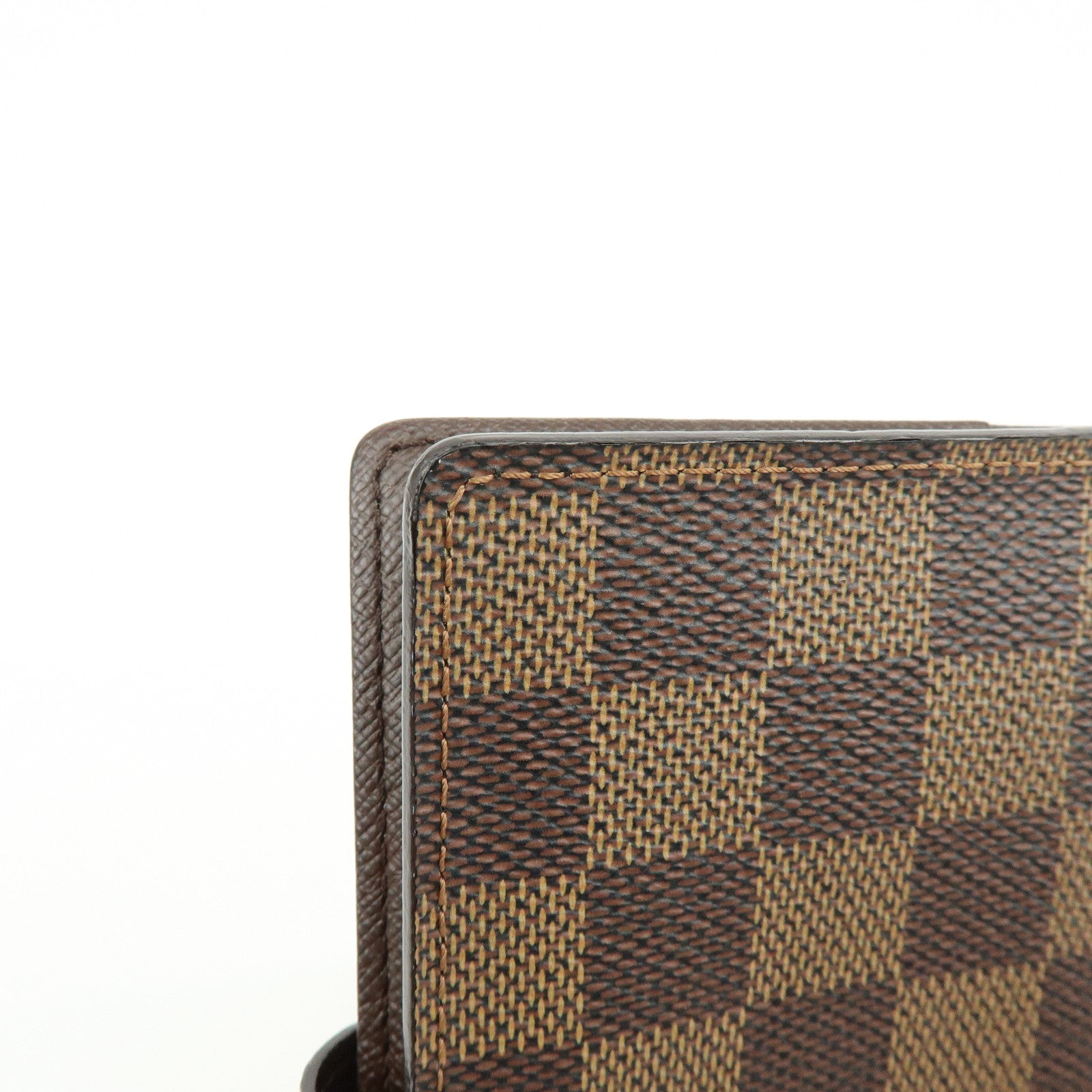Louis Vuitton Damier Agenda PM Planner Cover Brown R20700