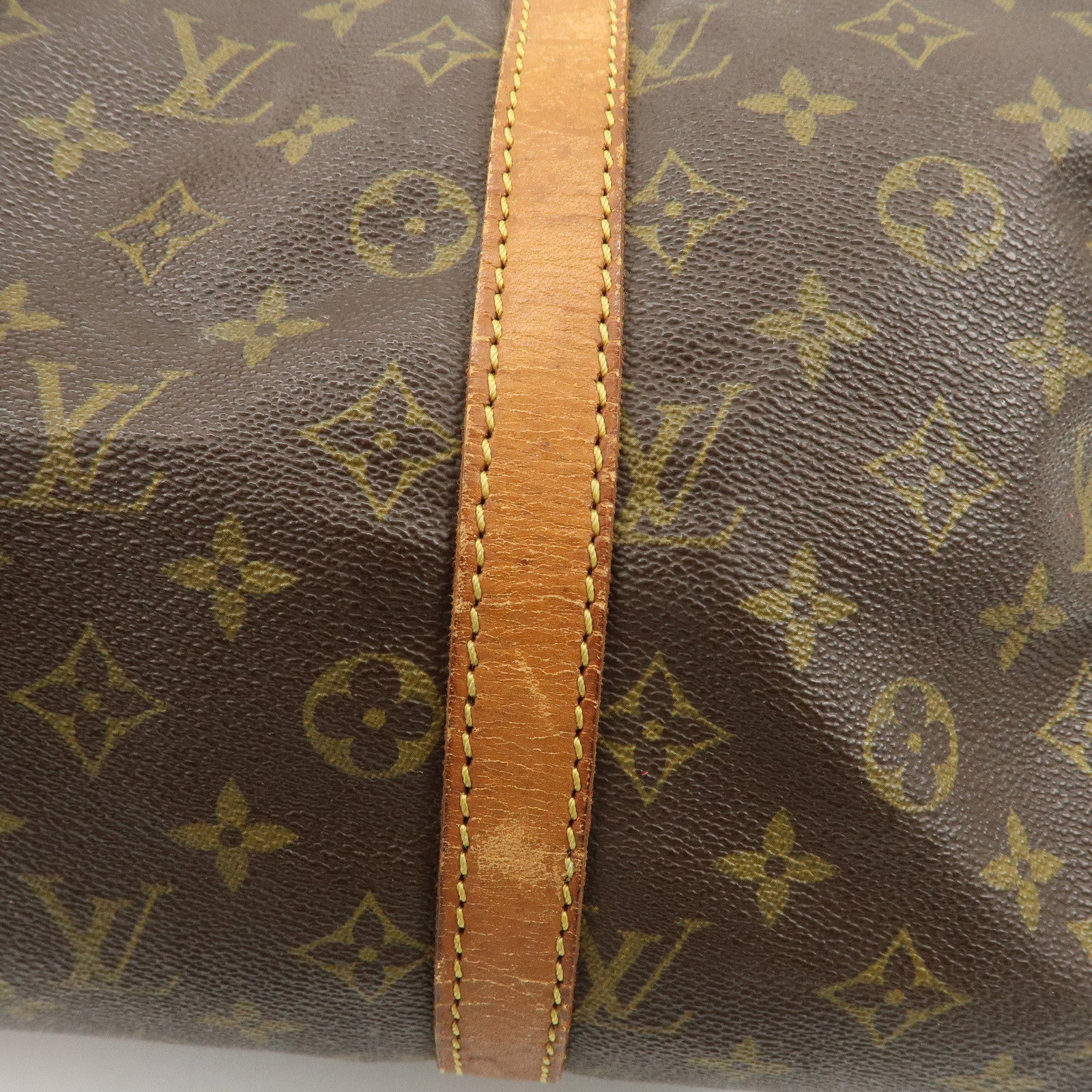 Louis Vuitton Monogram Sac Souple 35 Boston Bag Brown M41626