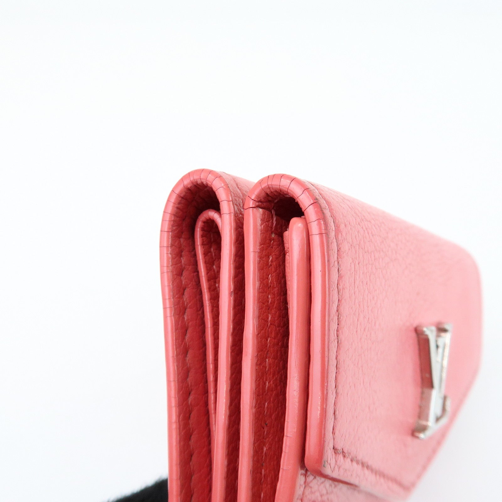 Louis Vuitton Portefeuille Lockmini Wallet Rose Miami M81886