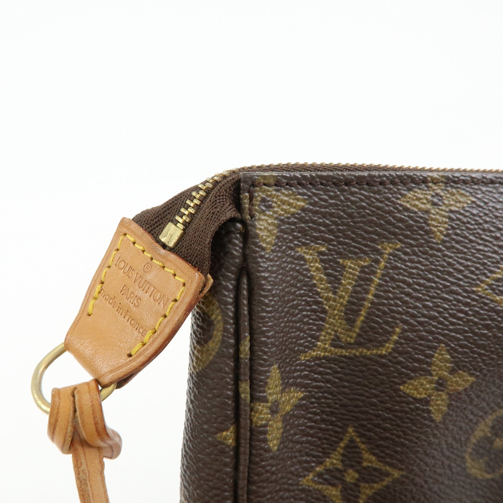 Louis Vuitton Monogram Pochette Accessoires Pouch Hand Bag M51980