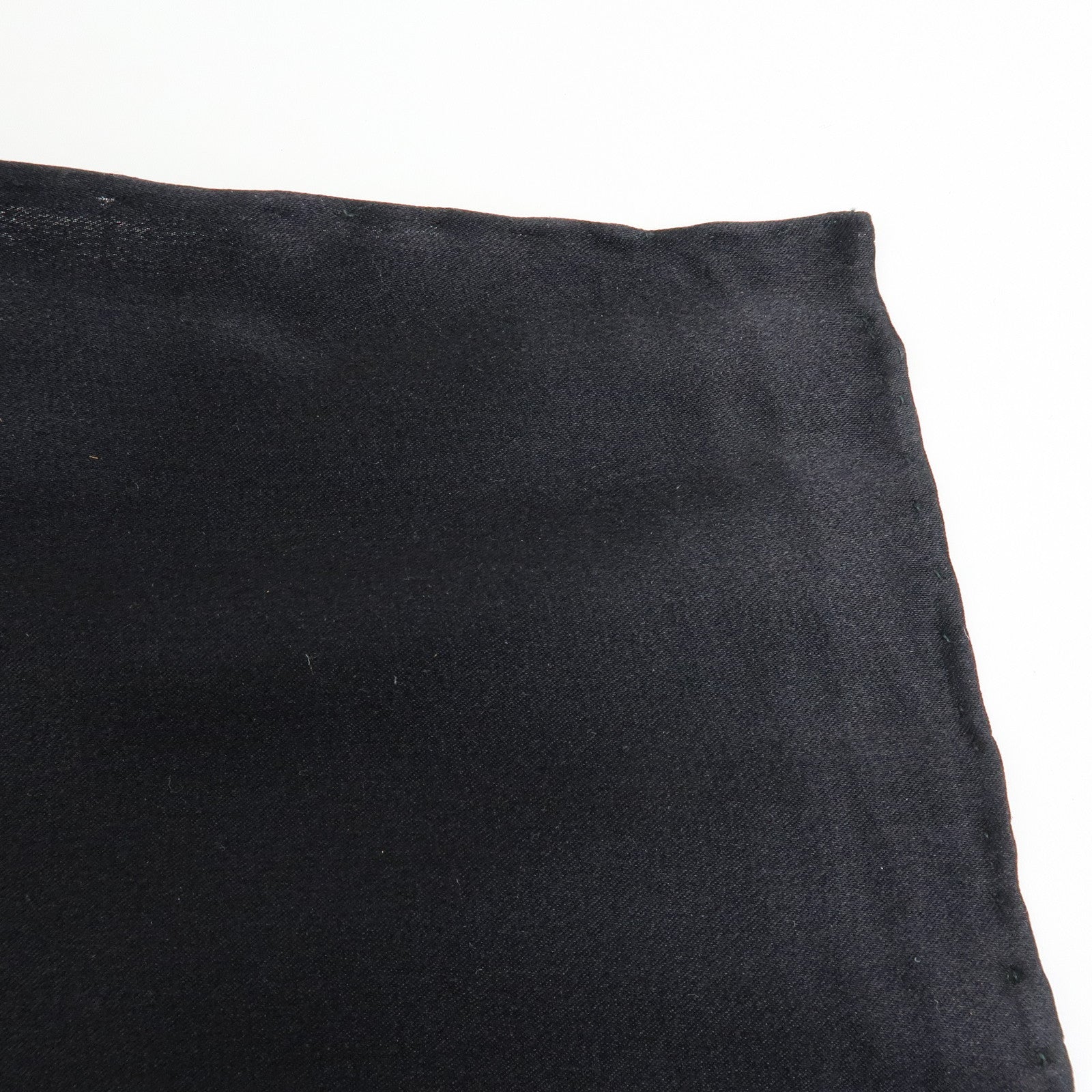 CHANEL COCO Mark Jewelry Silk 100% Scarf Black Yellow Multicolor