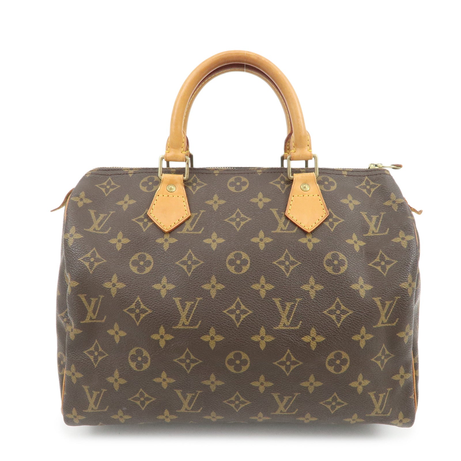 Louis Vuitton Monogram Speedy 30 Boston Bag Hand Bag Brown M41526