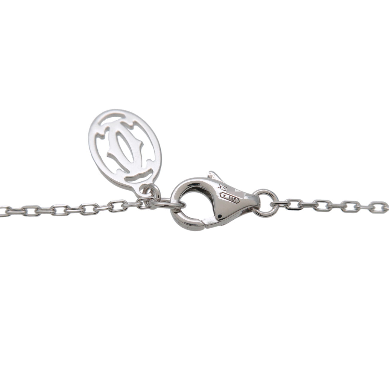Cartier Diamants Legers Necklace SM Diamond D'amour 0.09ct 750WG