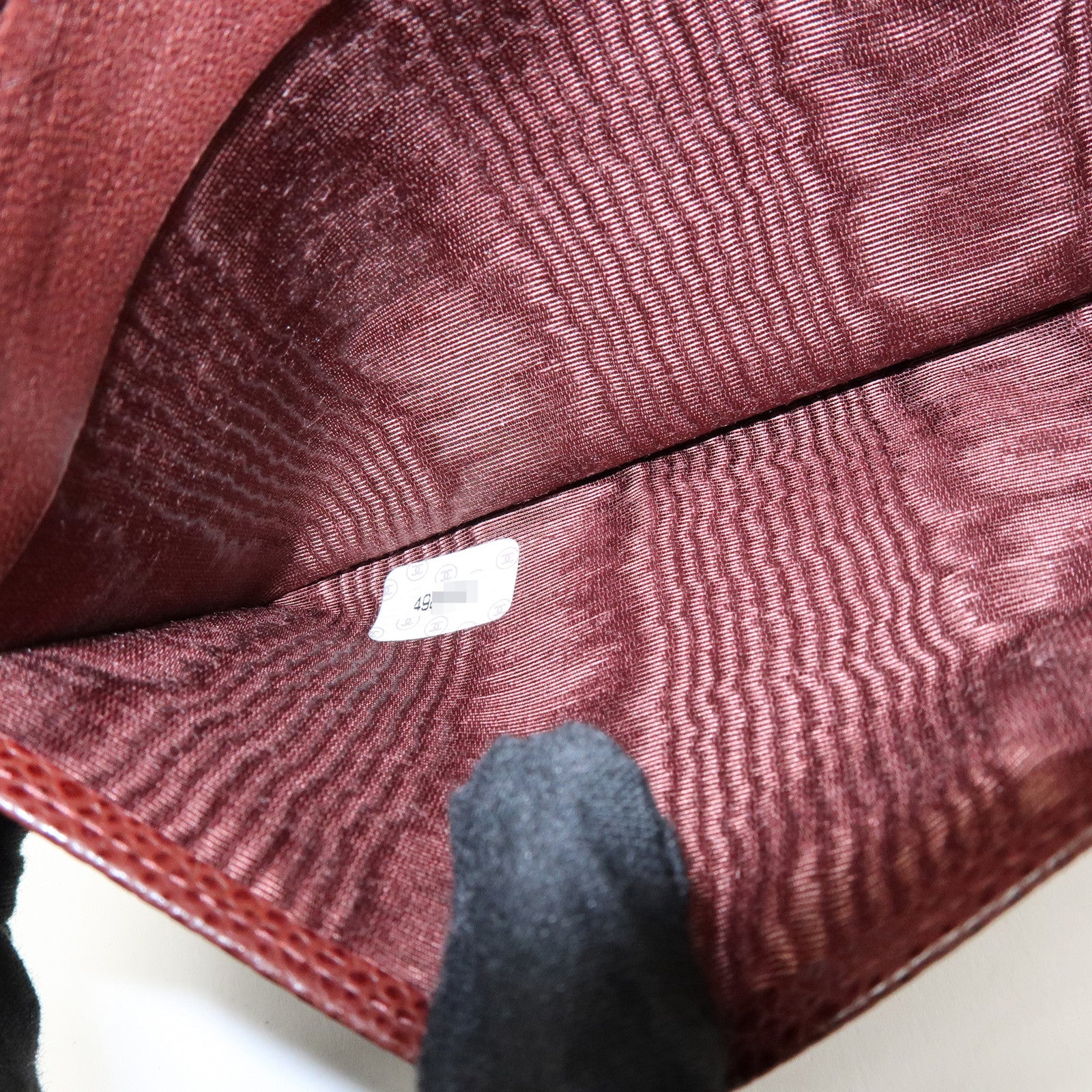 CHANEL COCO Mark Caviarskin Bi-fold Long Wallet Brown