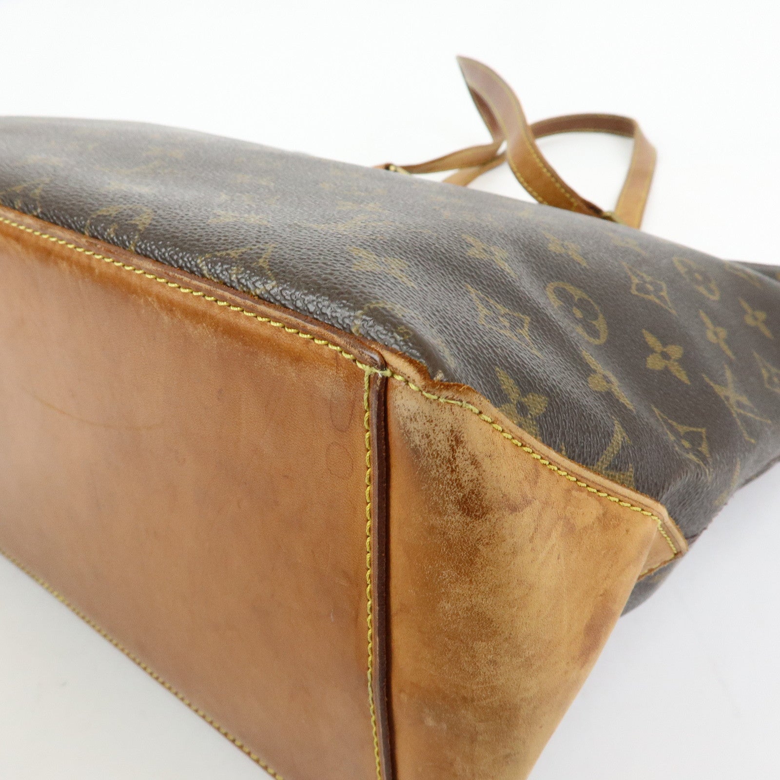 Louis Vuitton Monogram Cabas Mezzo Tote Bag Shoulder Bag M51151