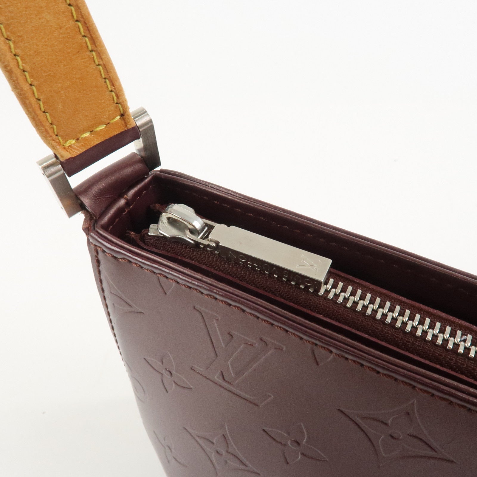 Louis Vuitton Monogram Matte Fowler Shoulder Bag Violet M55146