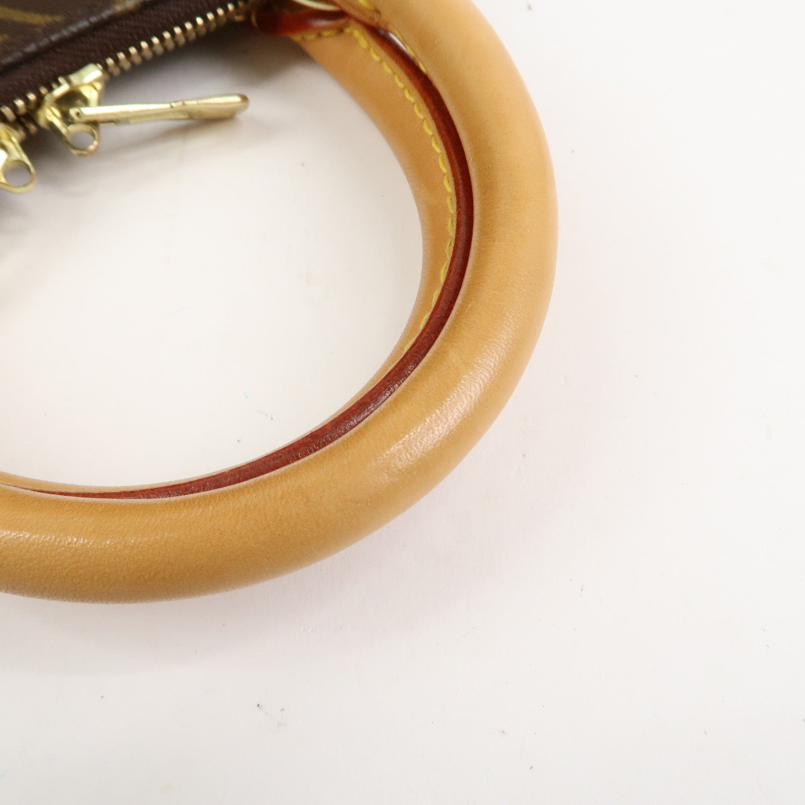 Louis Vuitton Monogram Alma Hand Bag Brown M51130