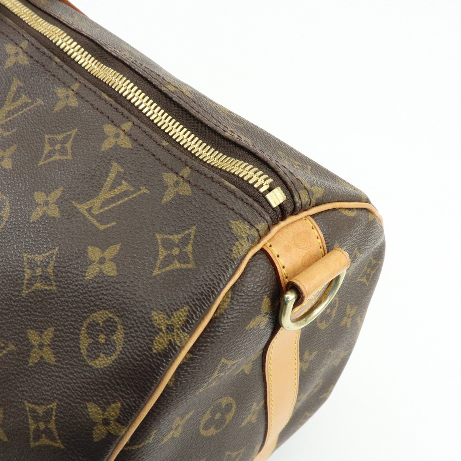 Louis Vuitton Monogram Keep All Bandouliere 60 Boston Bag M41412
