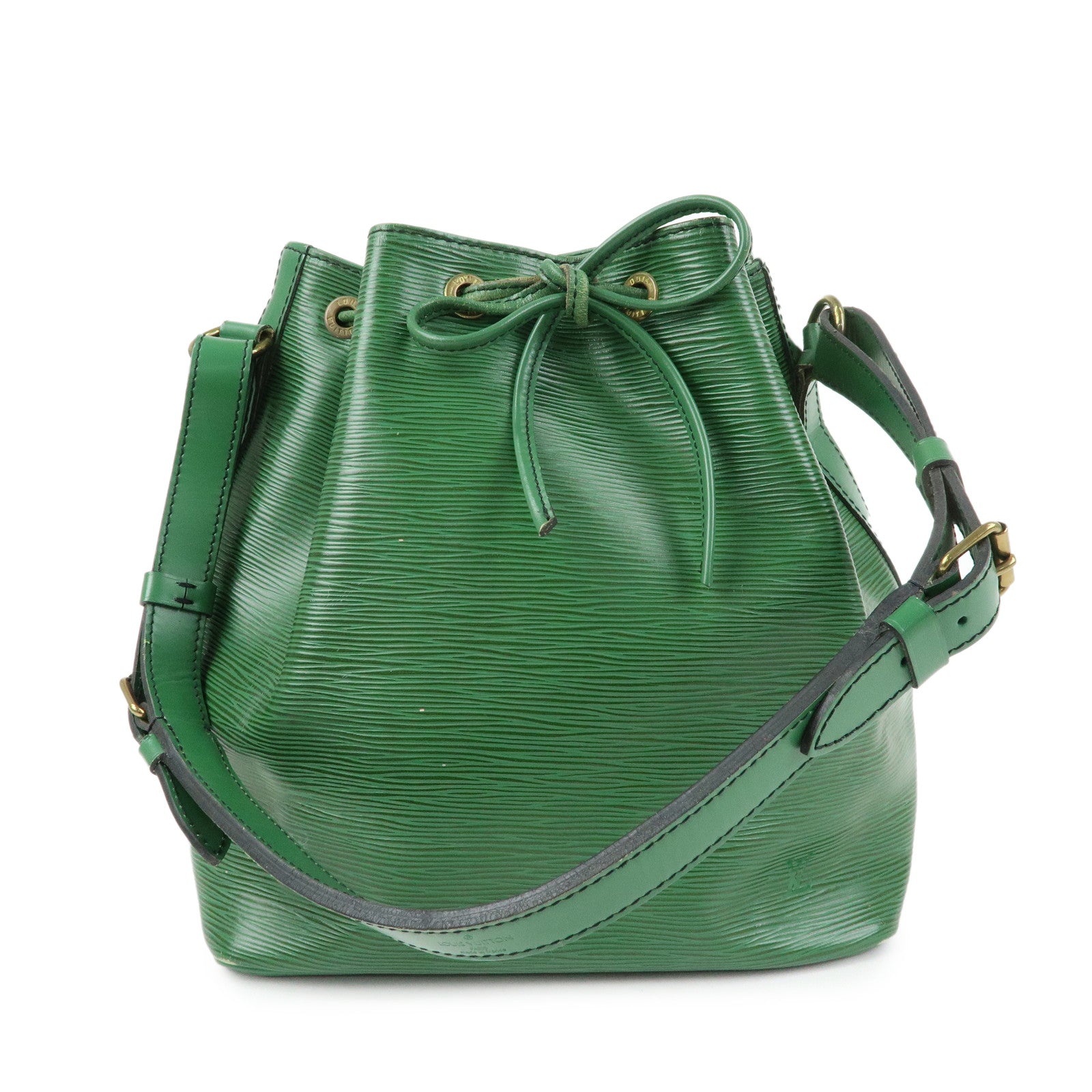 Louis Vuitton Epi Petit Noe Shoulder Bag Borneo Green M44104
