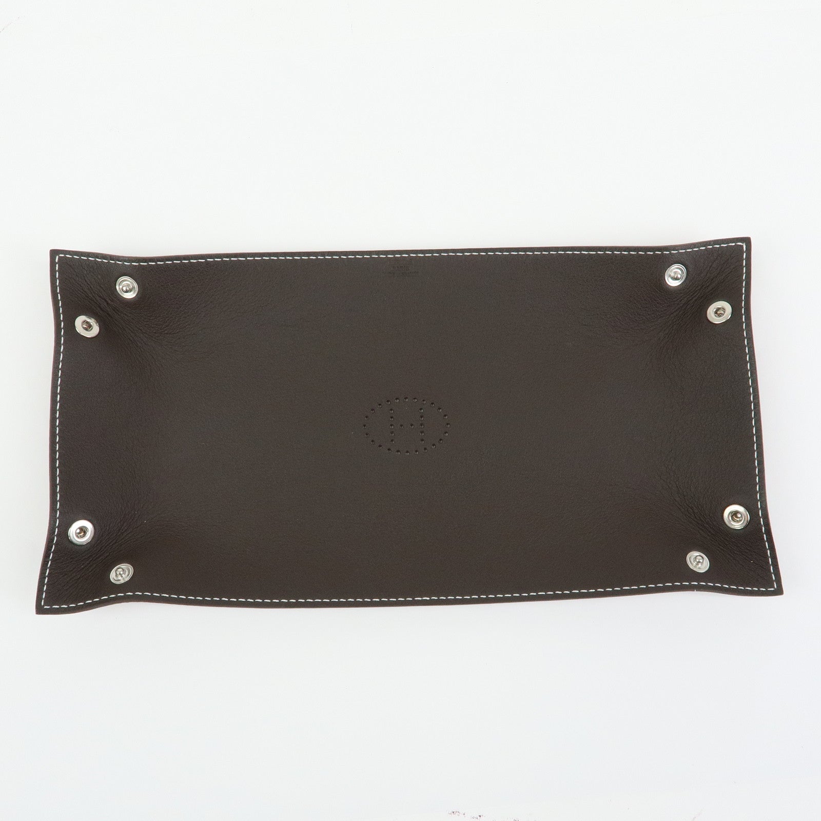 HERMES Taurillon Mises et Relances Desk H Evelyne Pencase W Stamped