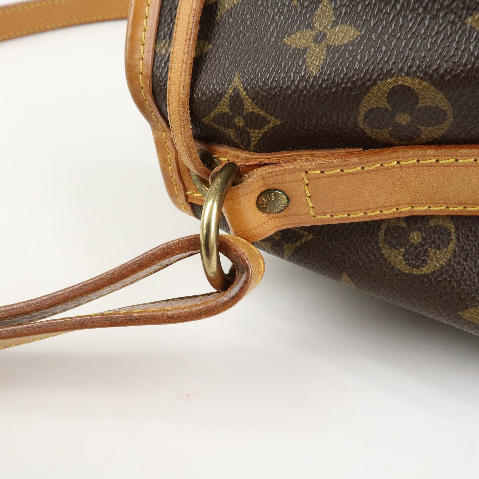 Louis Vuitton Monogram Petit Noe Shoulder Bag Brown M42226