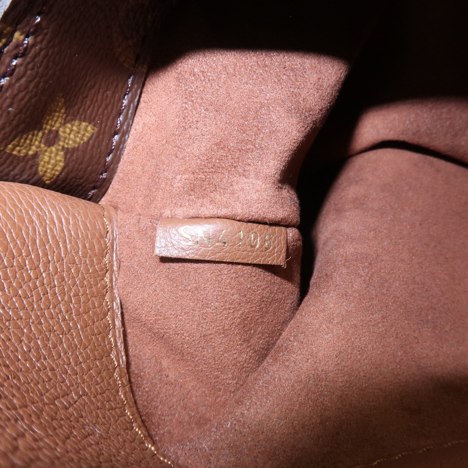 Louis Vuitton Monogram Pallas BB 2Way Bag Hand Bag Brown M43235