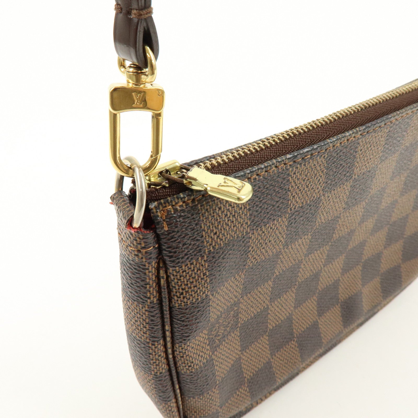 Louis Vuitton Damier Ebene Pochette Accessoires Hand Bag N51985