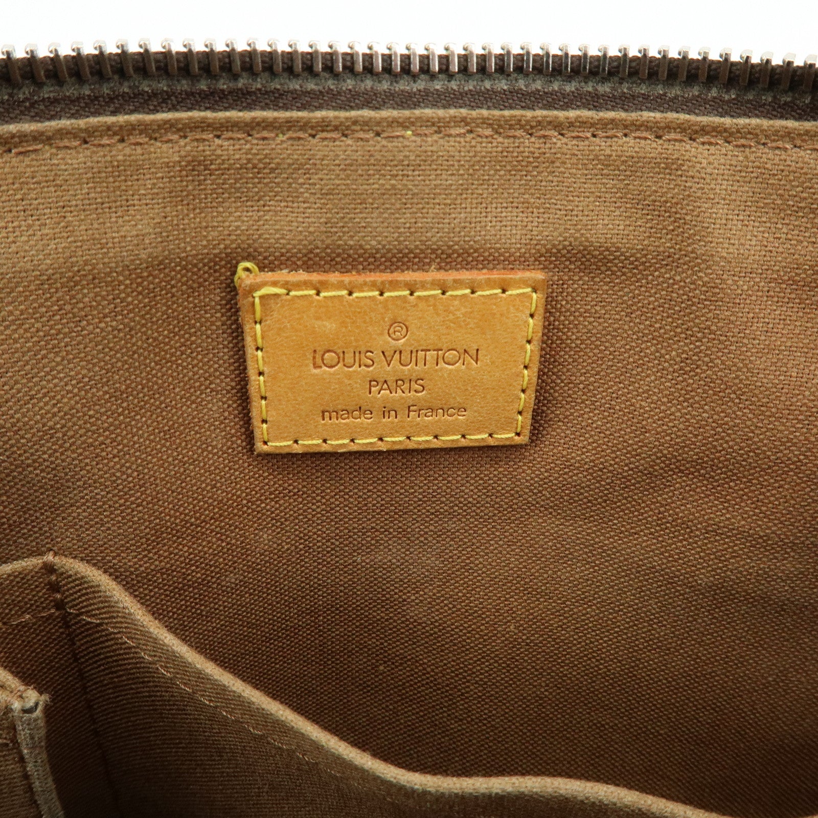 Louis Vuitton Monogram Popincourt Haut Shoulder Bag Brown M40007