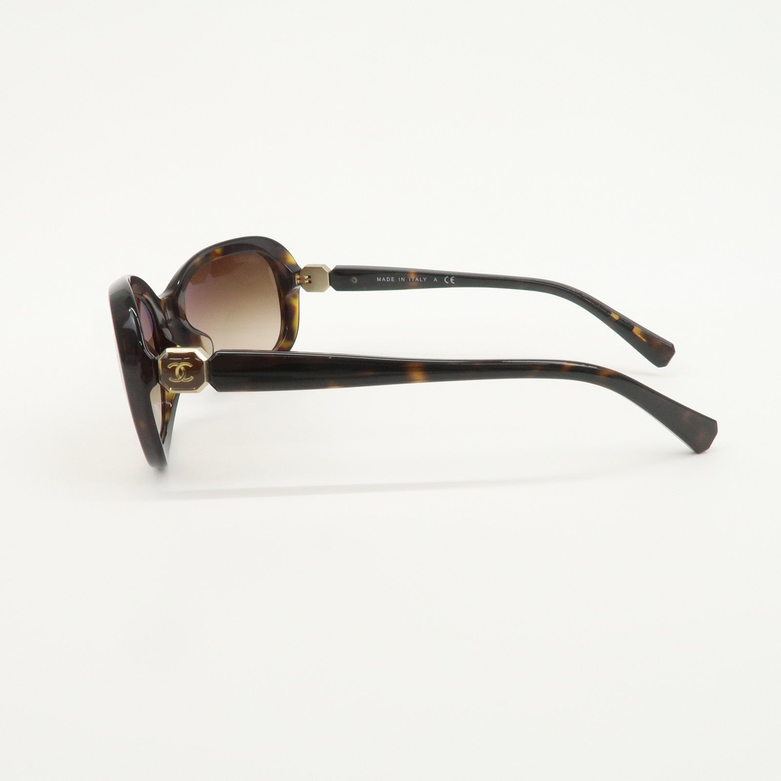 CHANEL Plastic Sunglasses Brown 5286-A c.714/S5 56□18 135 3N