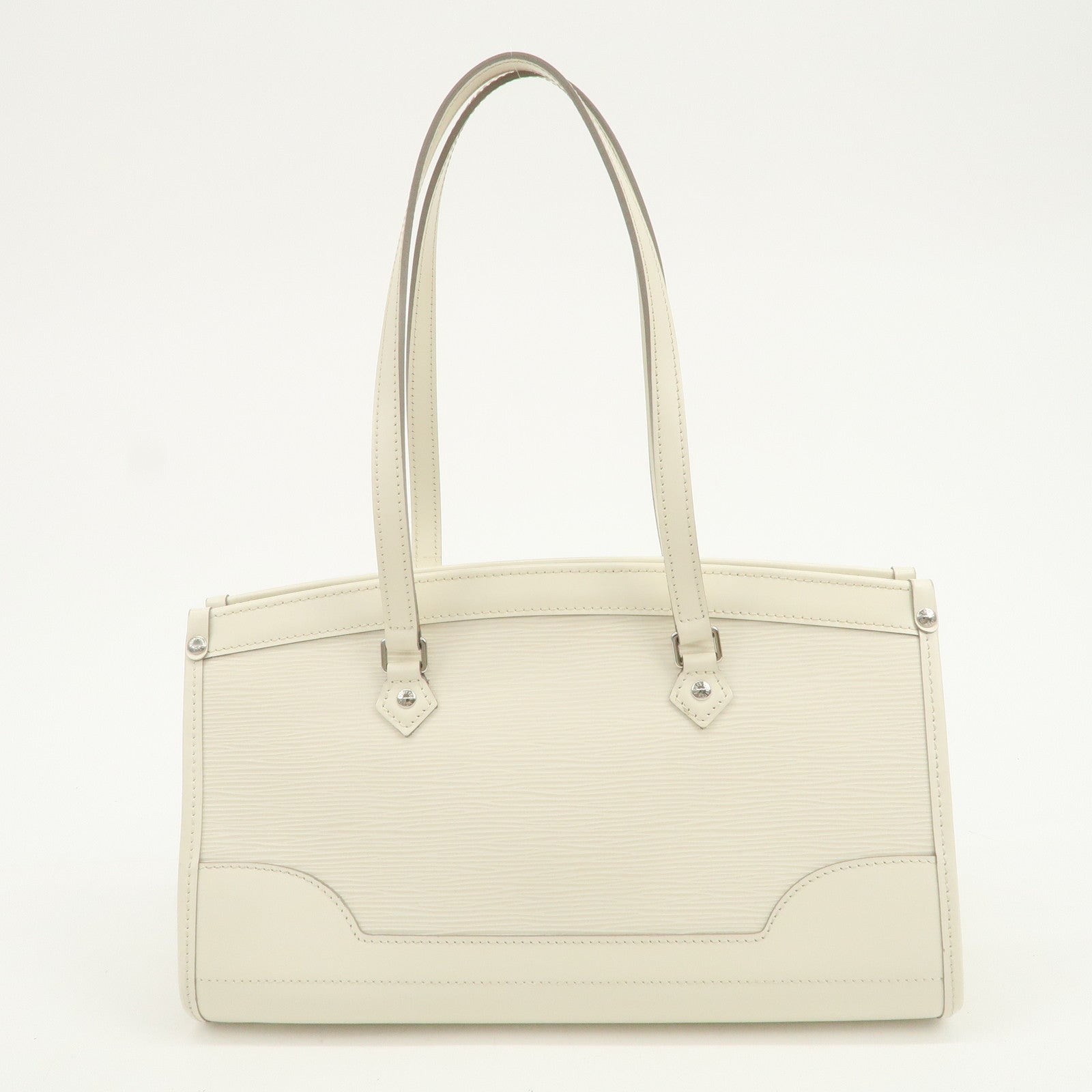 Louis Vuitton Epi Madeleine PM Hand Bag Ivoire White M5933J