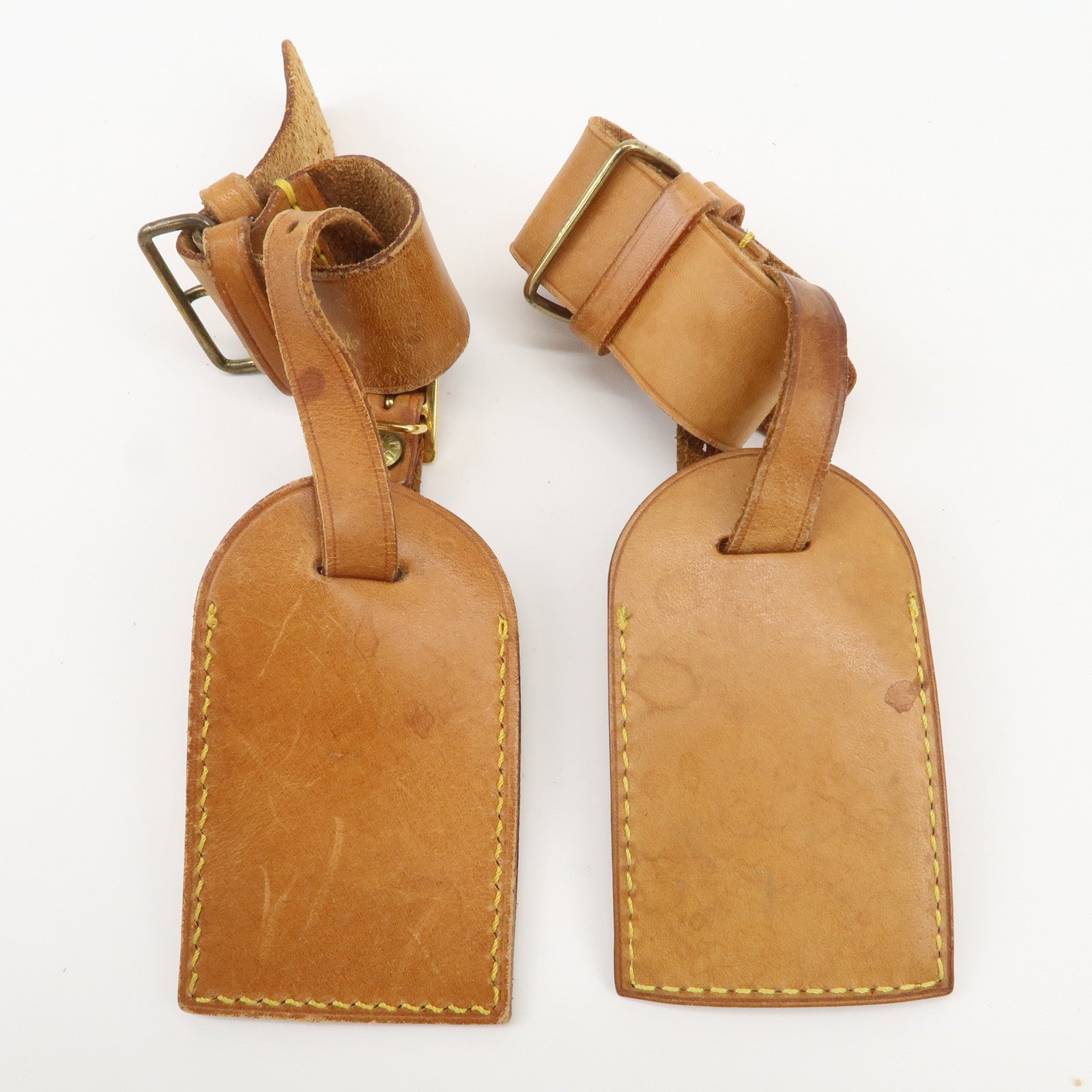 Louis Vuitton Set of 10 Leather Name Tag & Poignet