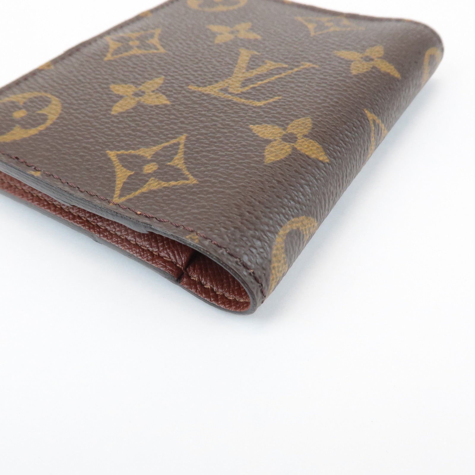Louis Vuitton Monogram Agenda Mini Planner Cover Brown R20007 Used