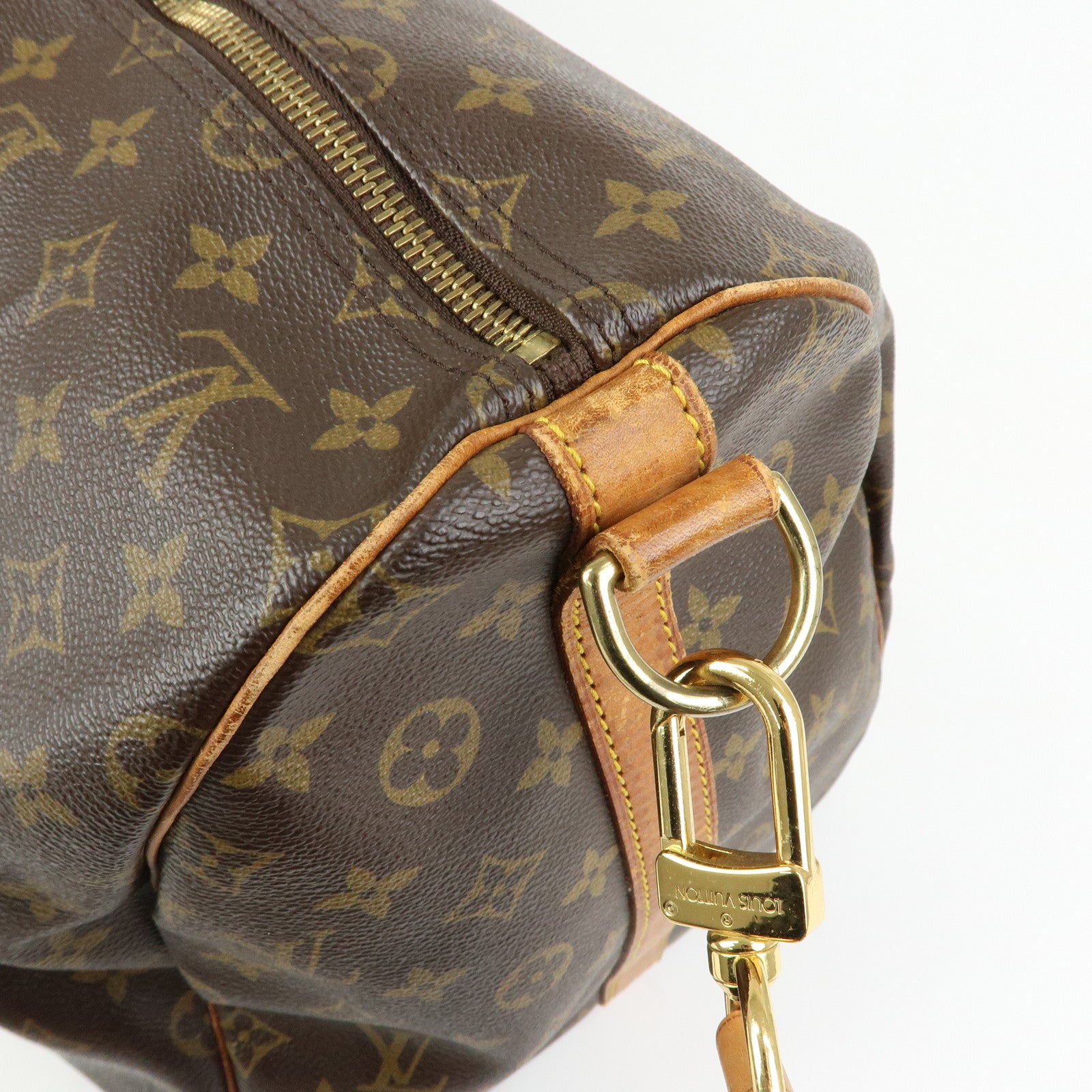 Louis Vuitton Monogram Keep All Bandouliere 55 Boston Bag M41414