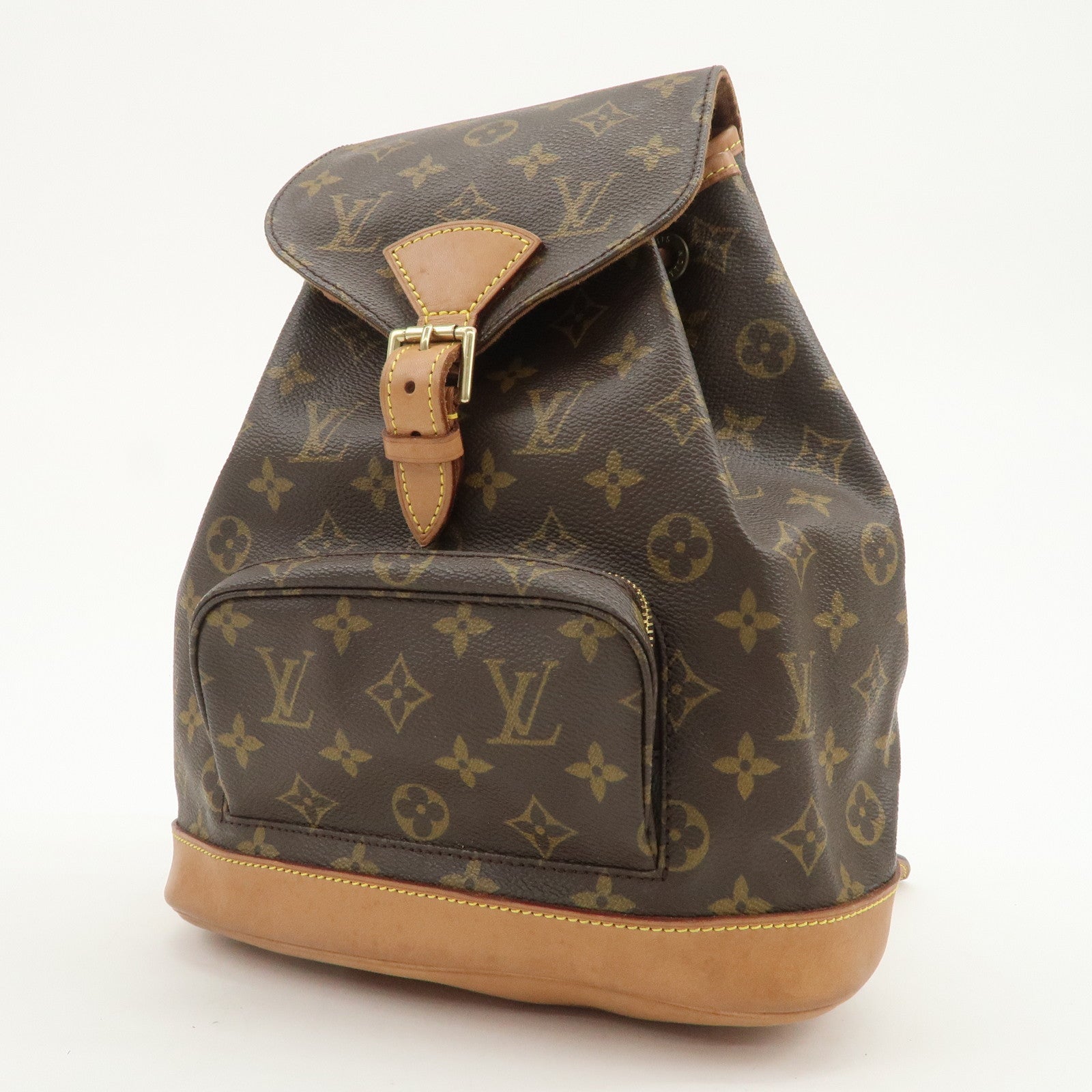 Louis Vuitton Monogram Montsouris MM Backpack Brown M51136