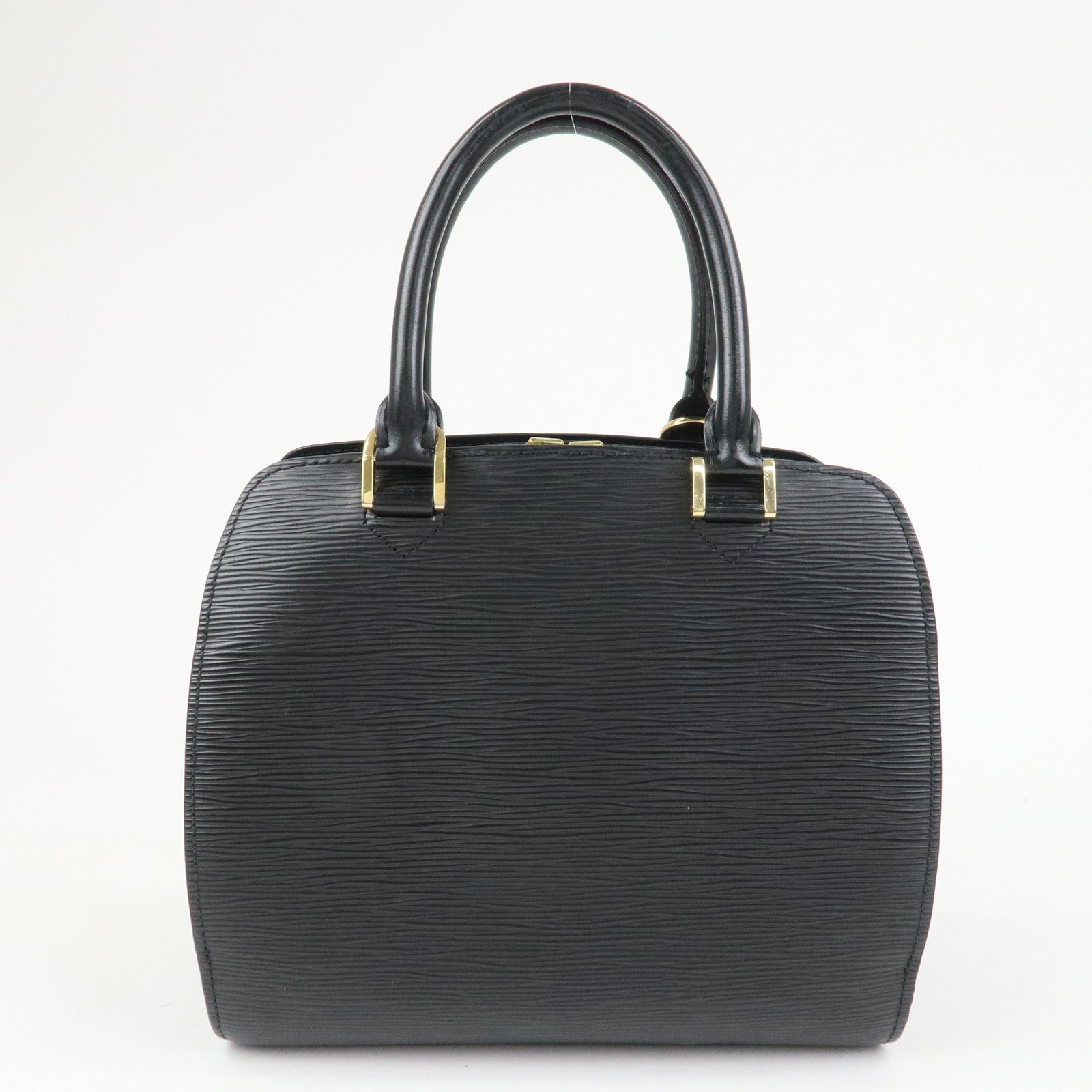 Louis Vuitton Epi Leather Pont Neuf Hand Bag Noir Black M52052