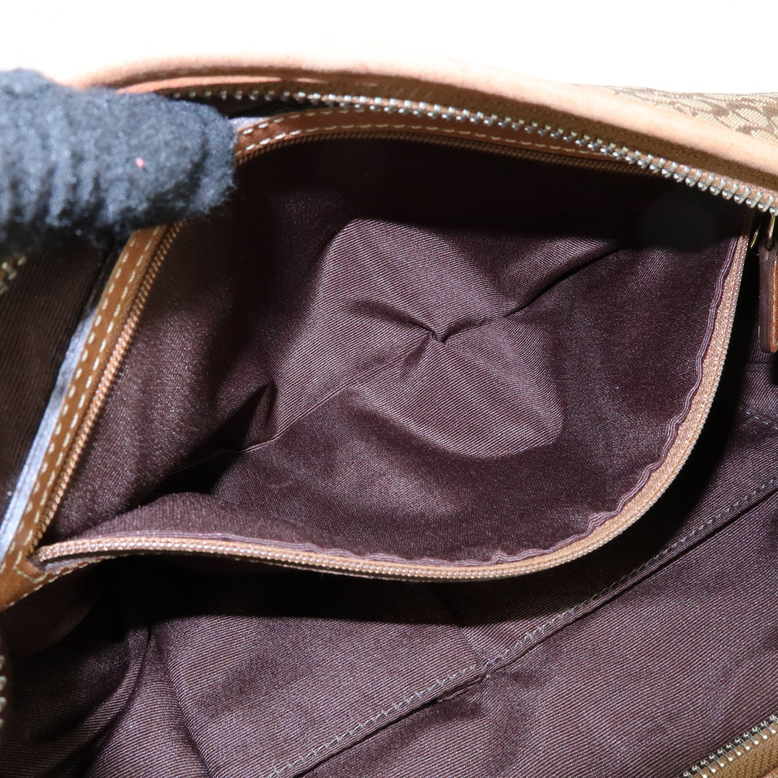 COACH Signature Ergo Set of 2 Leather Canvas Shoulder Bag Brown