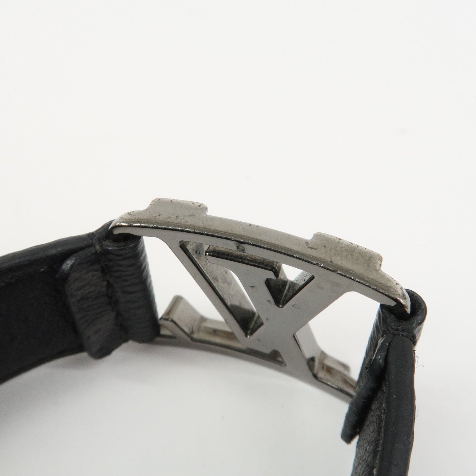 Louis Vuitton Monogram Eclips Hockenheim Bracelet Noir Black M6295