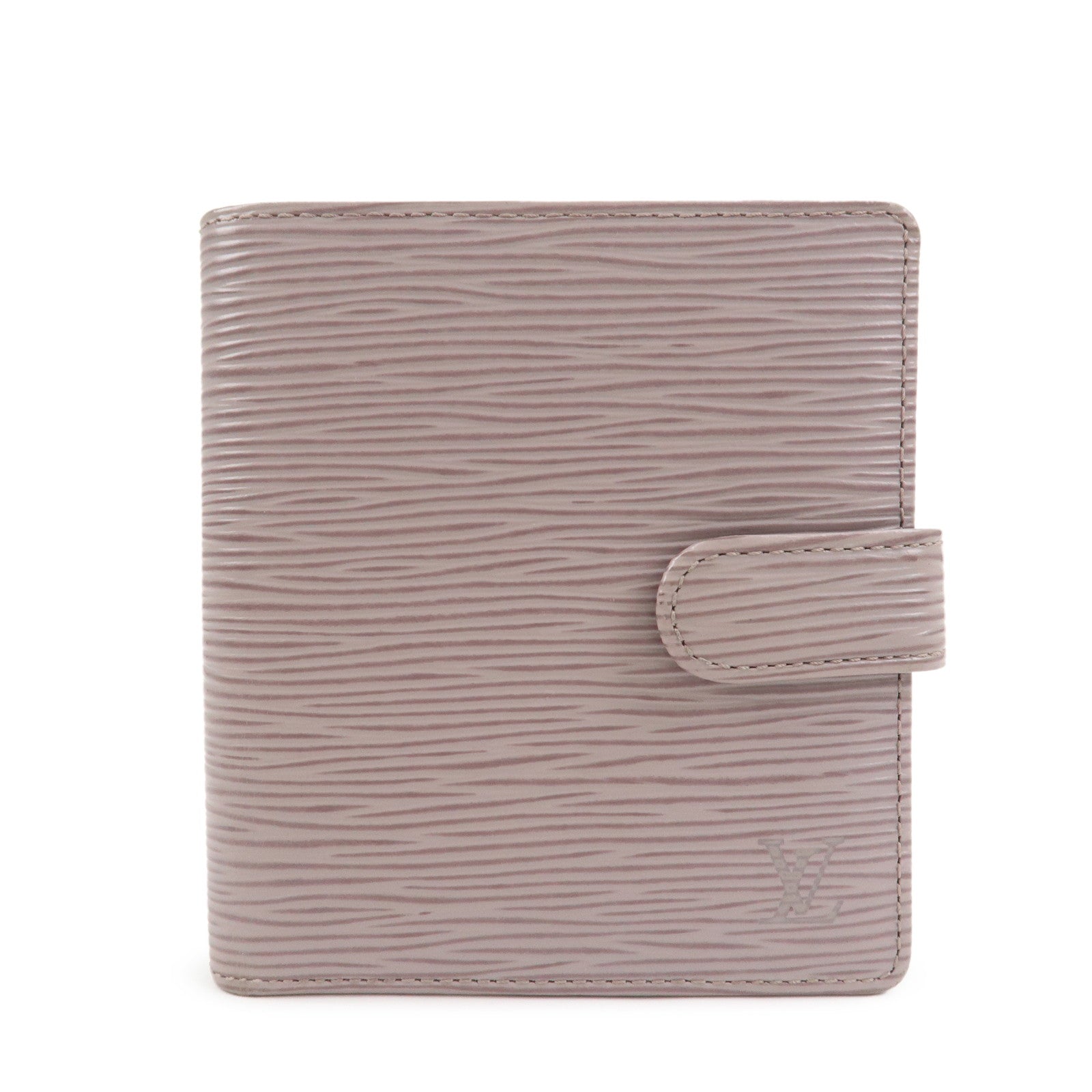 Louis Vuitton Epi Porte Billets Compact Wallet Lilac M6355B