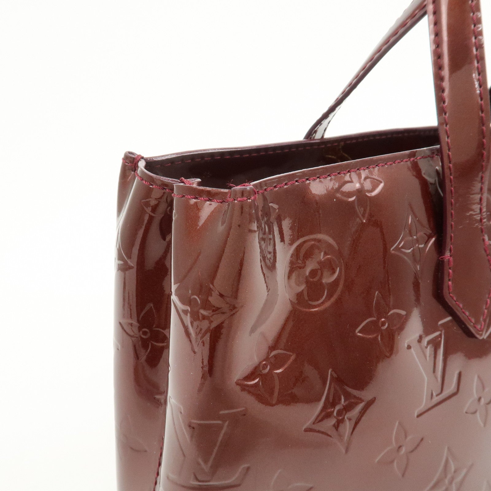 Louis Vuitton Monogram Vernis Wilshire PM Rouge Faurviste M91644