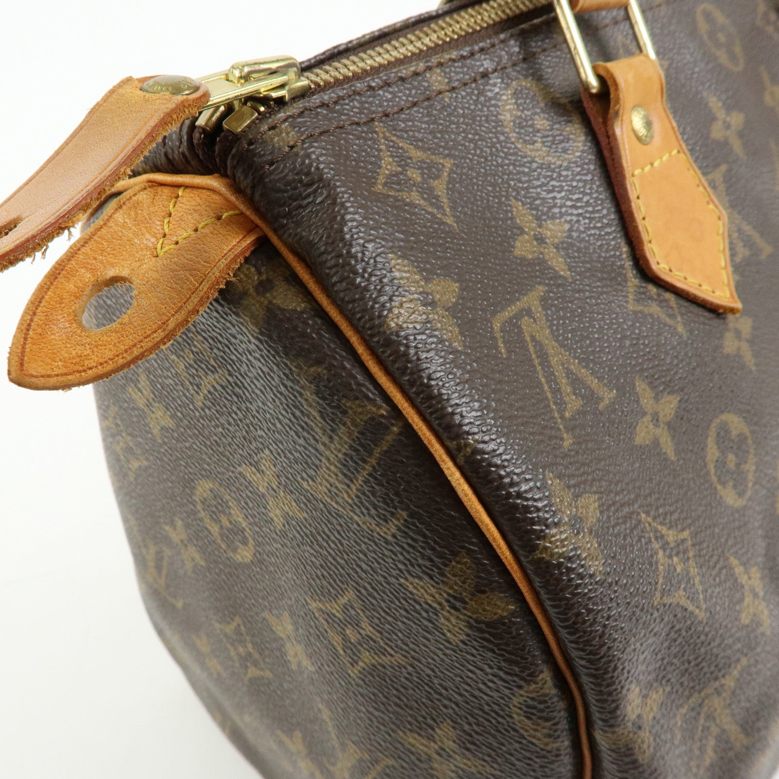 Louis Vuitton Monogram Speedy 30 Boston Bag Hand Bag Brown M41526