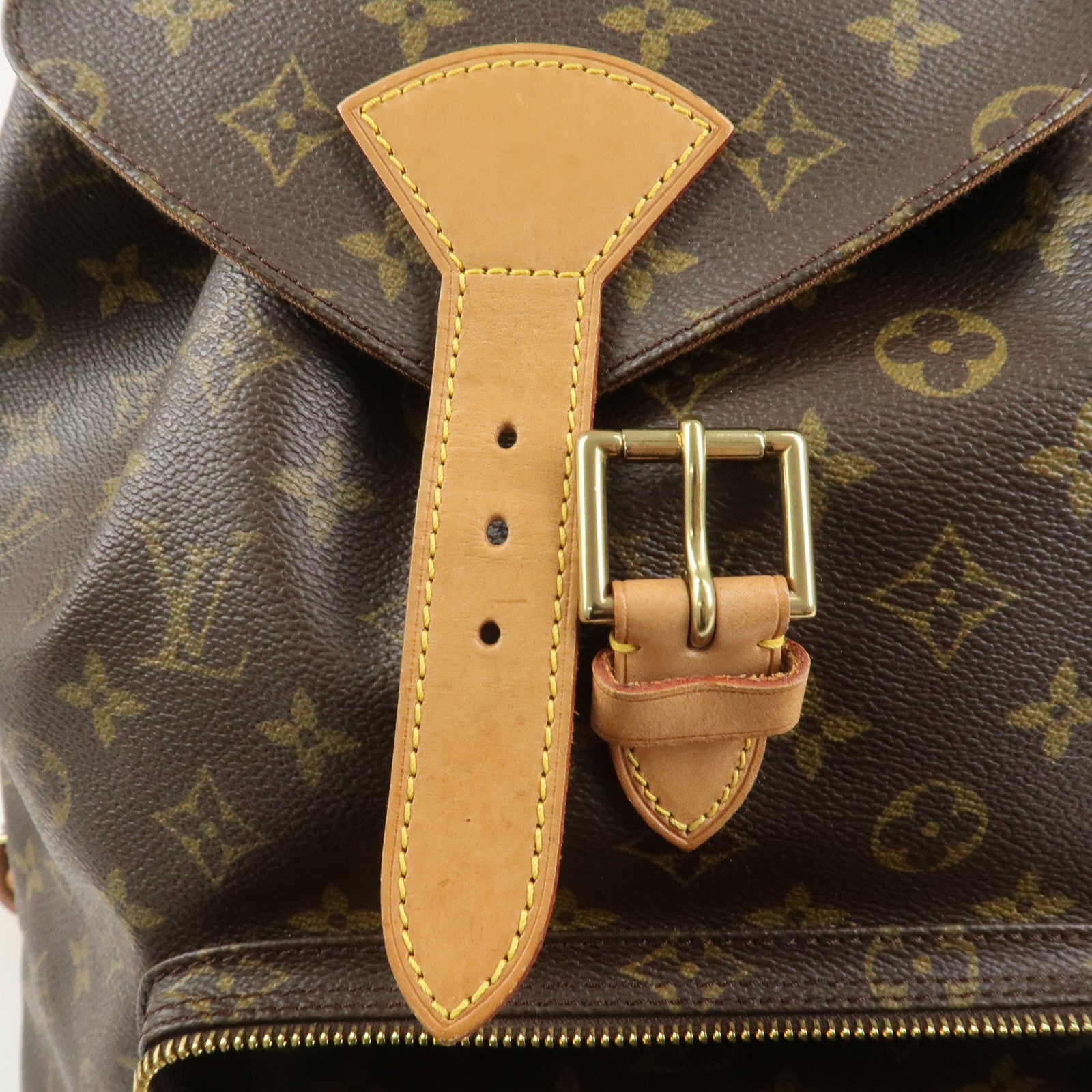 Louis Vuitton Monogram Montsouris GM Backpack Brown M51135