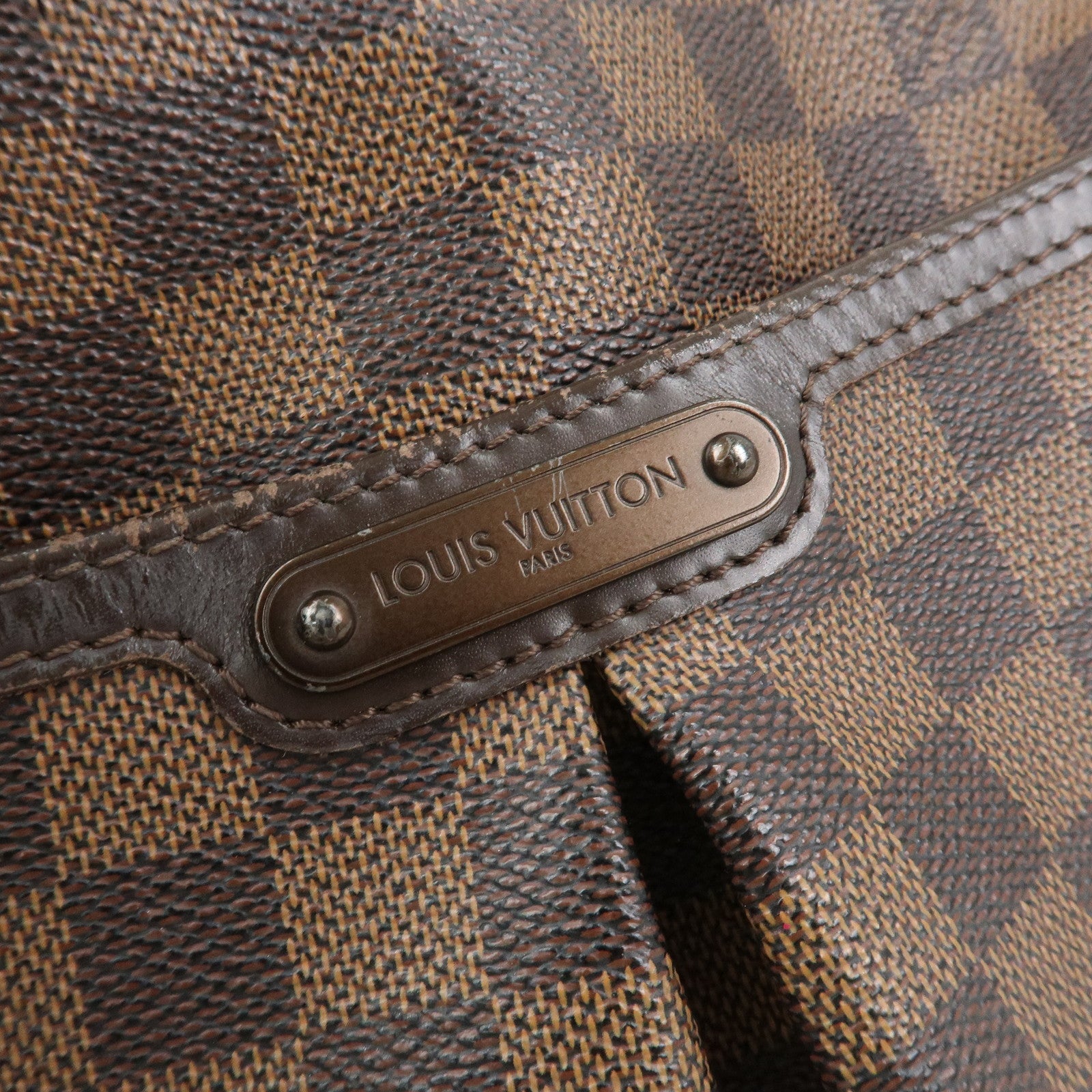 Louis Vuitton Damier Bloomsbury PM Shoulder Bag Brown N42251