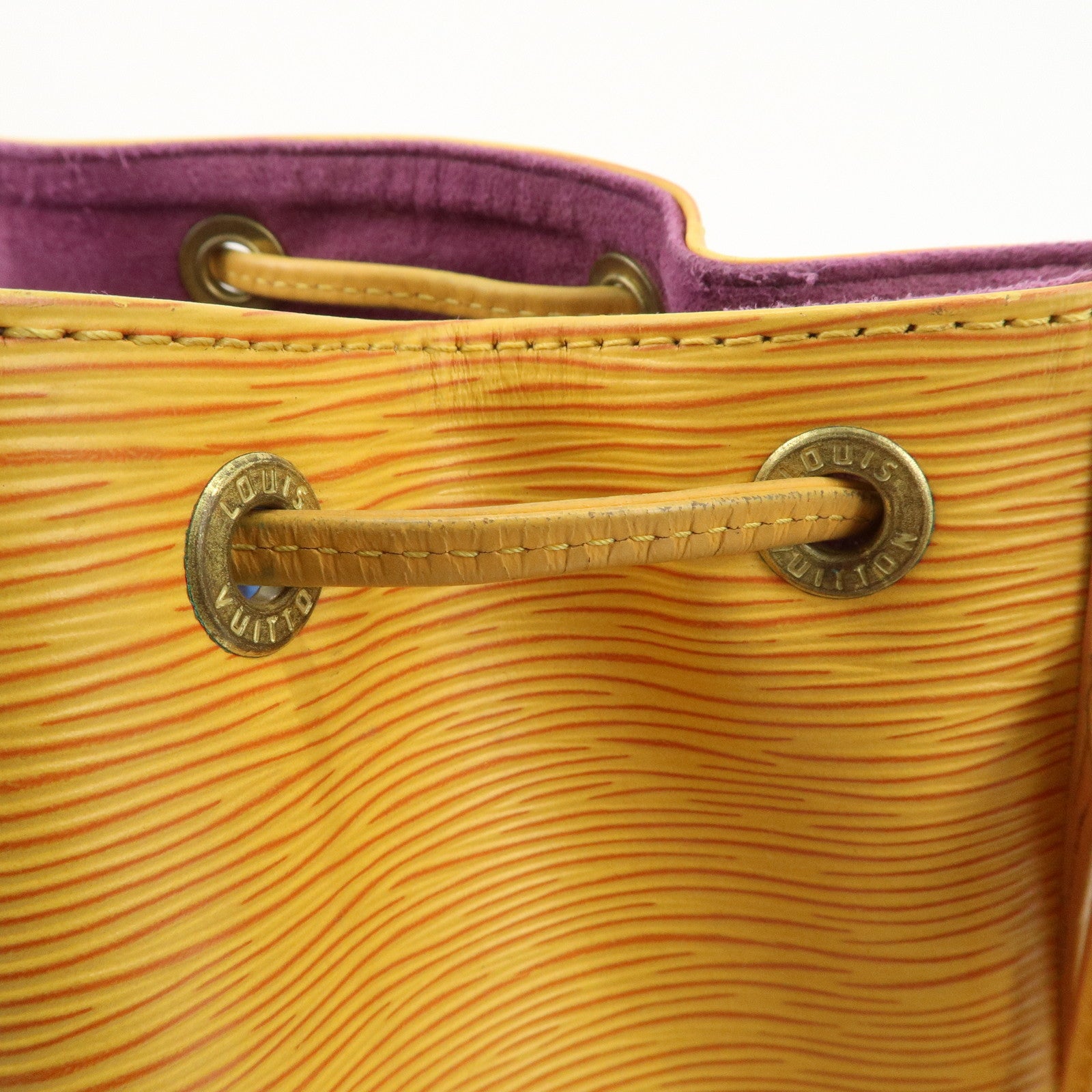 Louis Vuitton Epi Leather Noe Shoulder Bag Tassili Yellow M44009