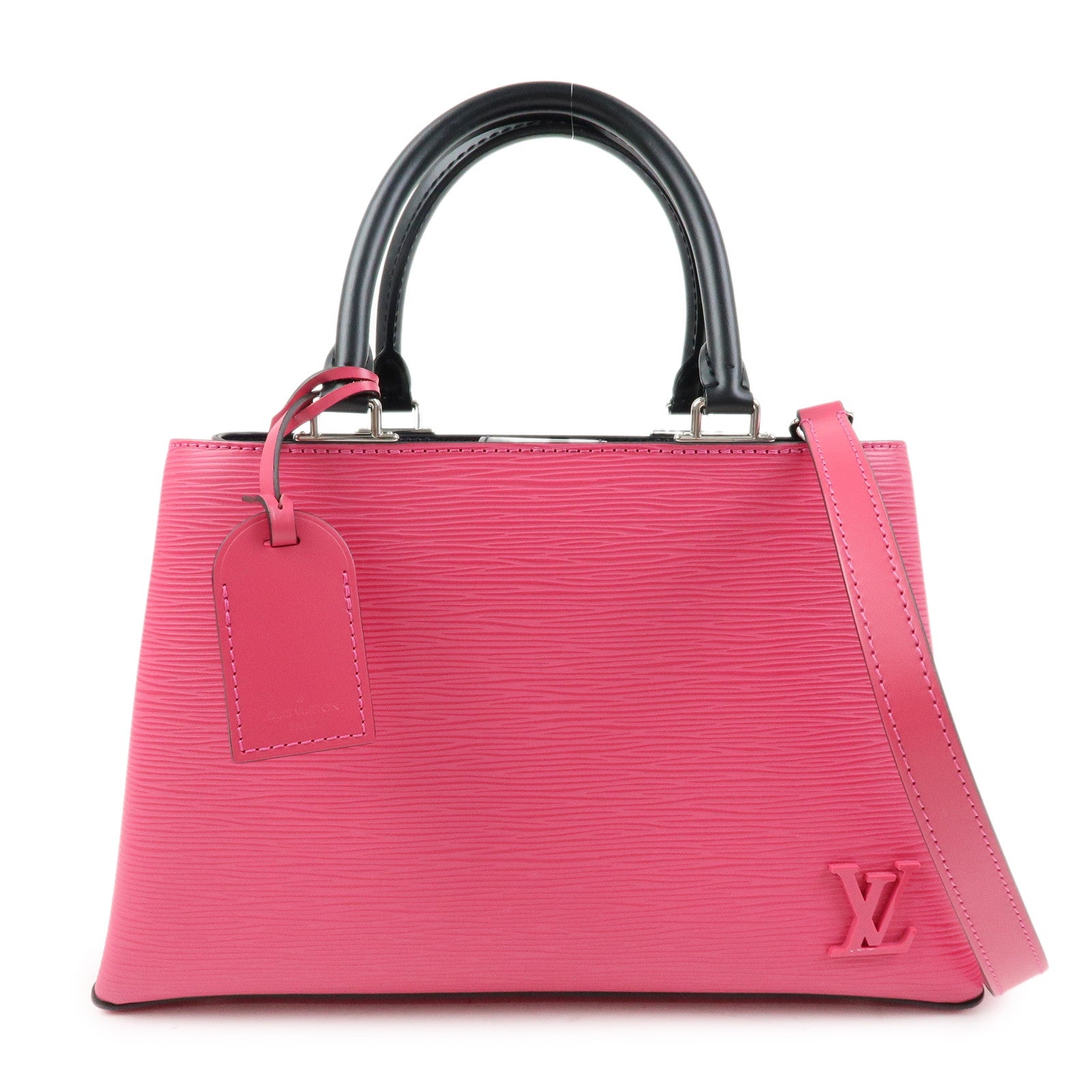 Louis Vuitton Kleber PM Epi Leather 2Way Shoulder Bag Pink M51347