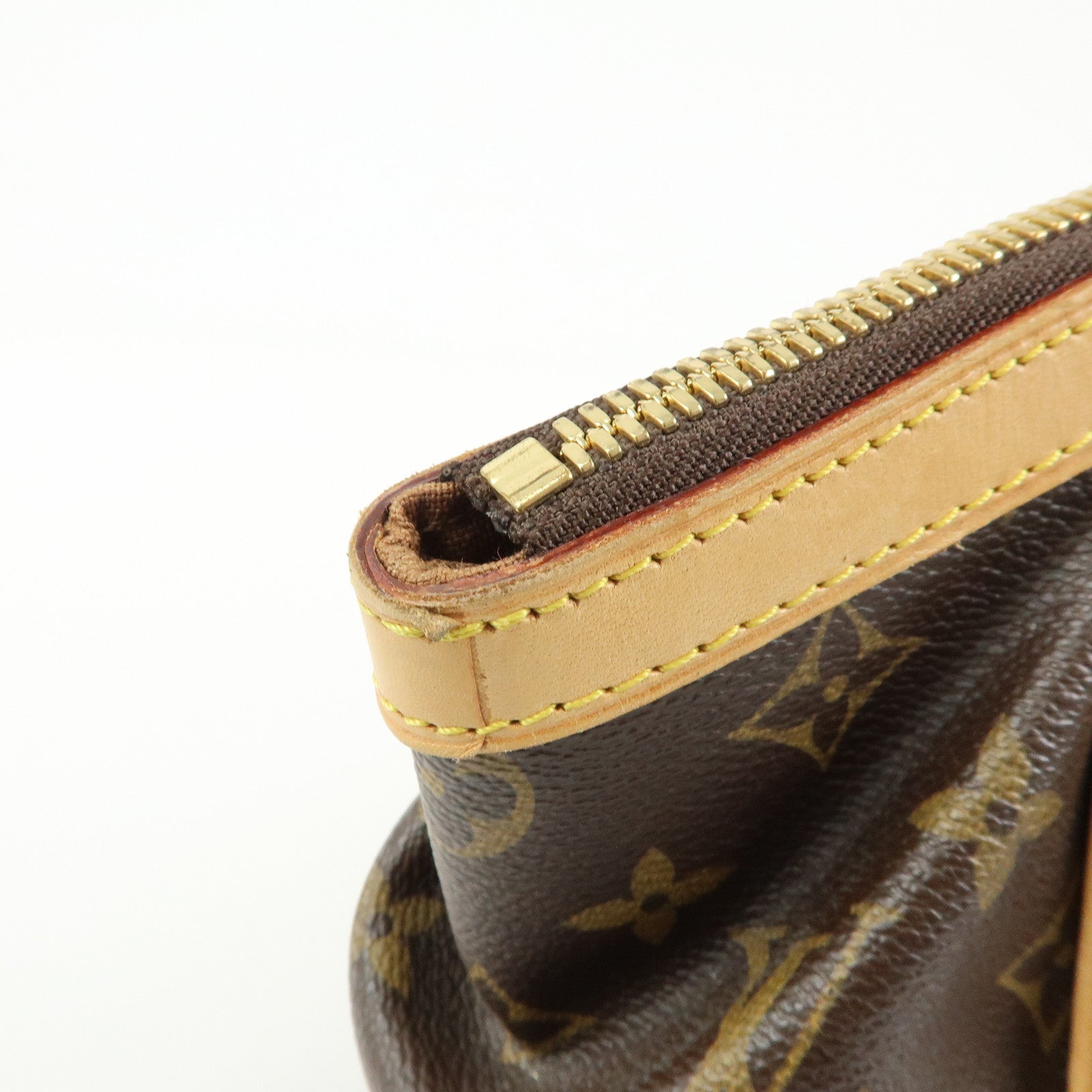Louis Vuitton Monogram Tivoli PM Hand Bag Shoulder Bag Brown M40143