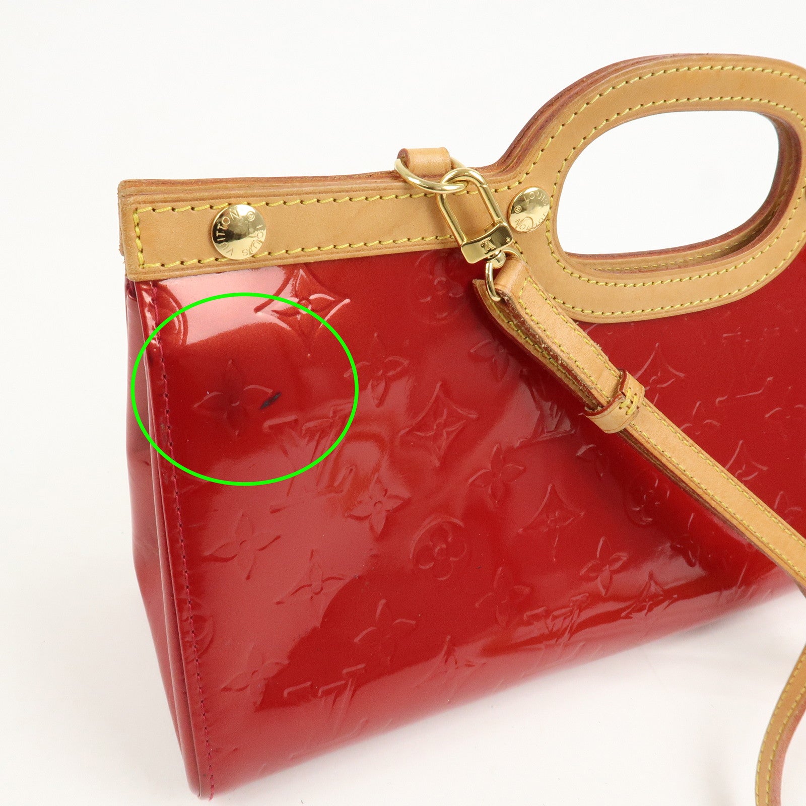 Louis Vuitton Monogram Vernis Roxbury Drive Shoulder Bag M91987