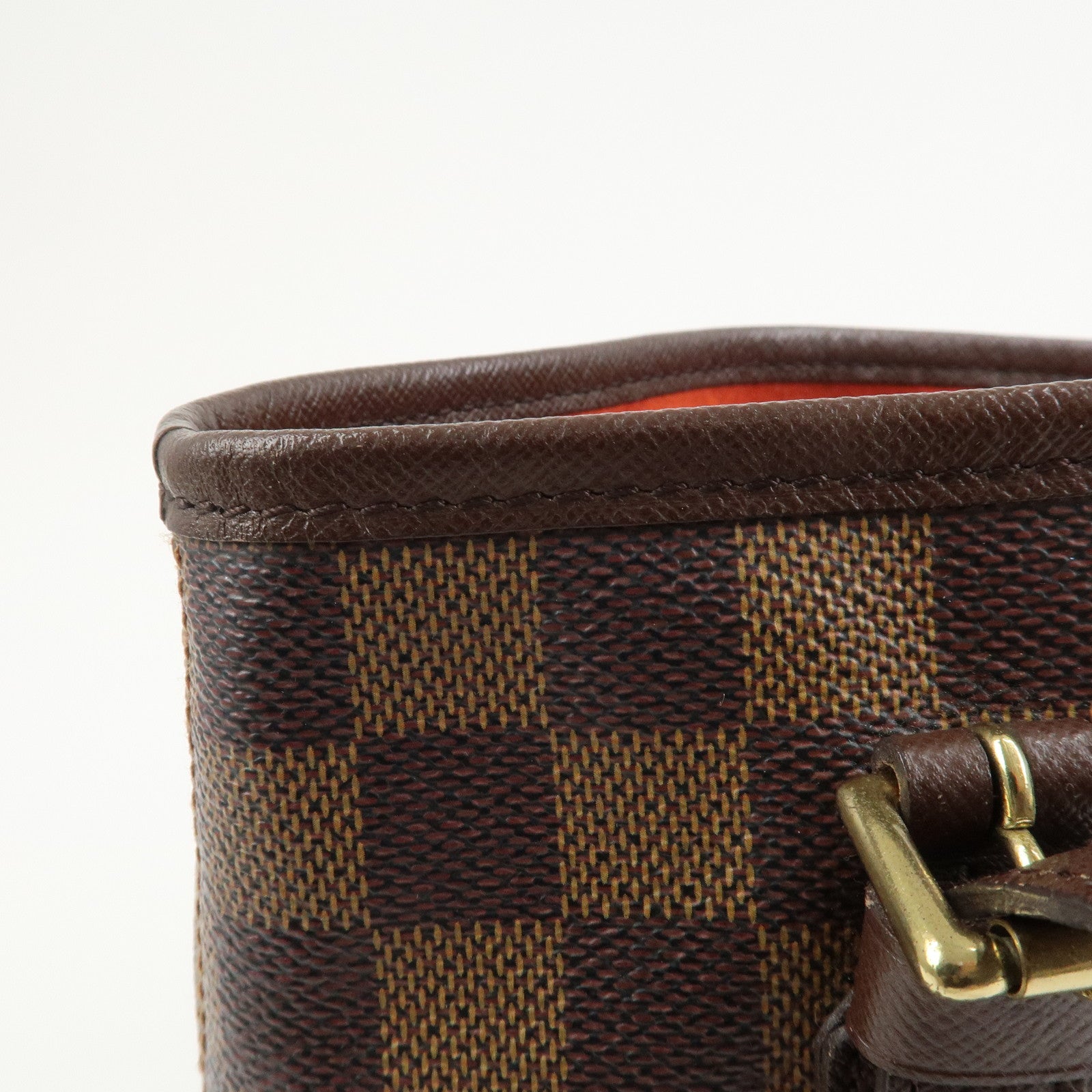 Louis Vuitton Damier Ebene Male Tote Bag Hand Bag Brown N42240