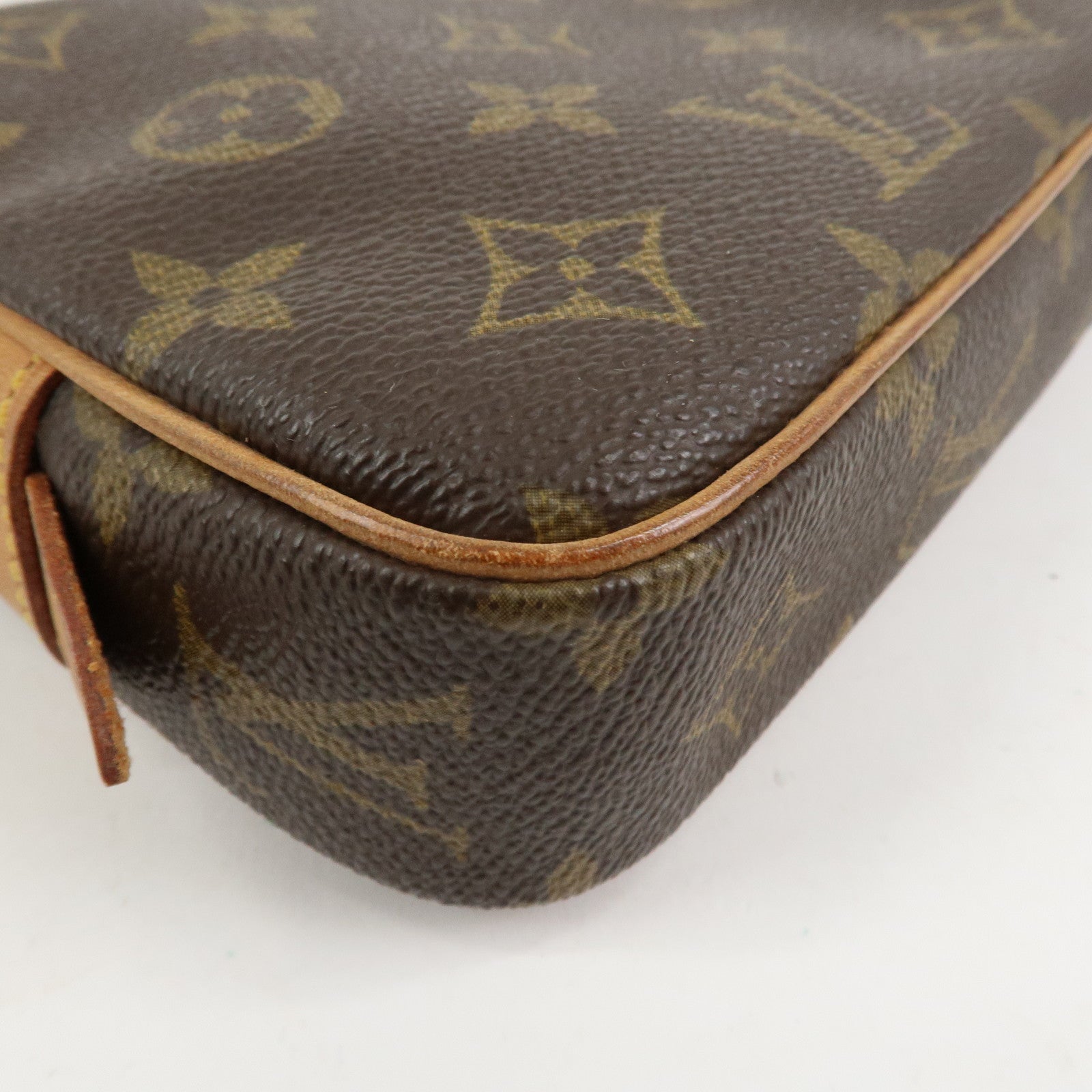 Louis Vuitton Monogram Pochette Marly Bandouliere Bag Brown M51828