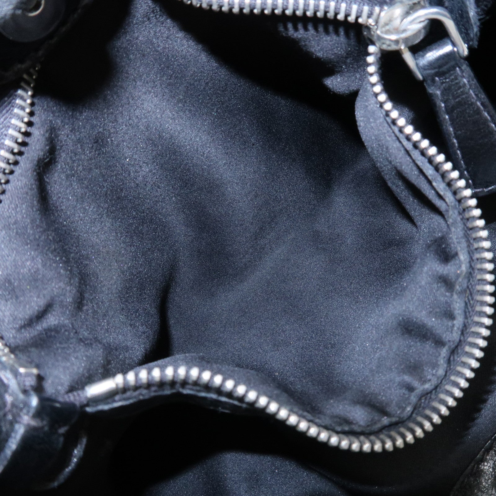 MIU MIU Matelasse Leather 2Way Bag Hand Bag Shoulder Bag Black