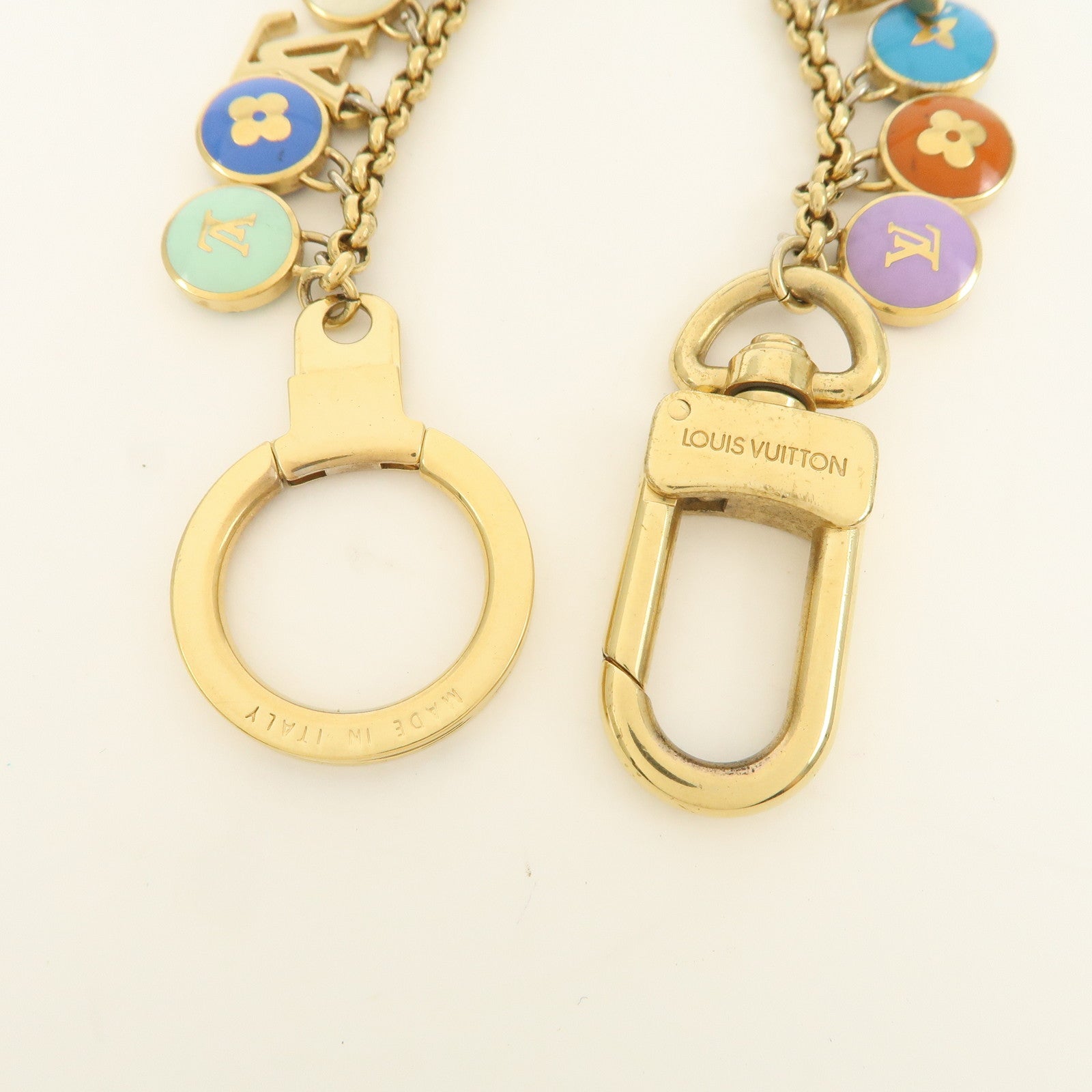 Louis Vuitton Porte Cles Chaine Pastille Bag Charm M65380