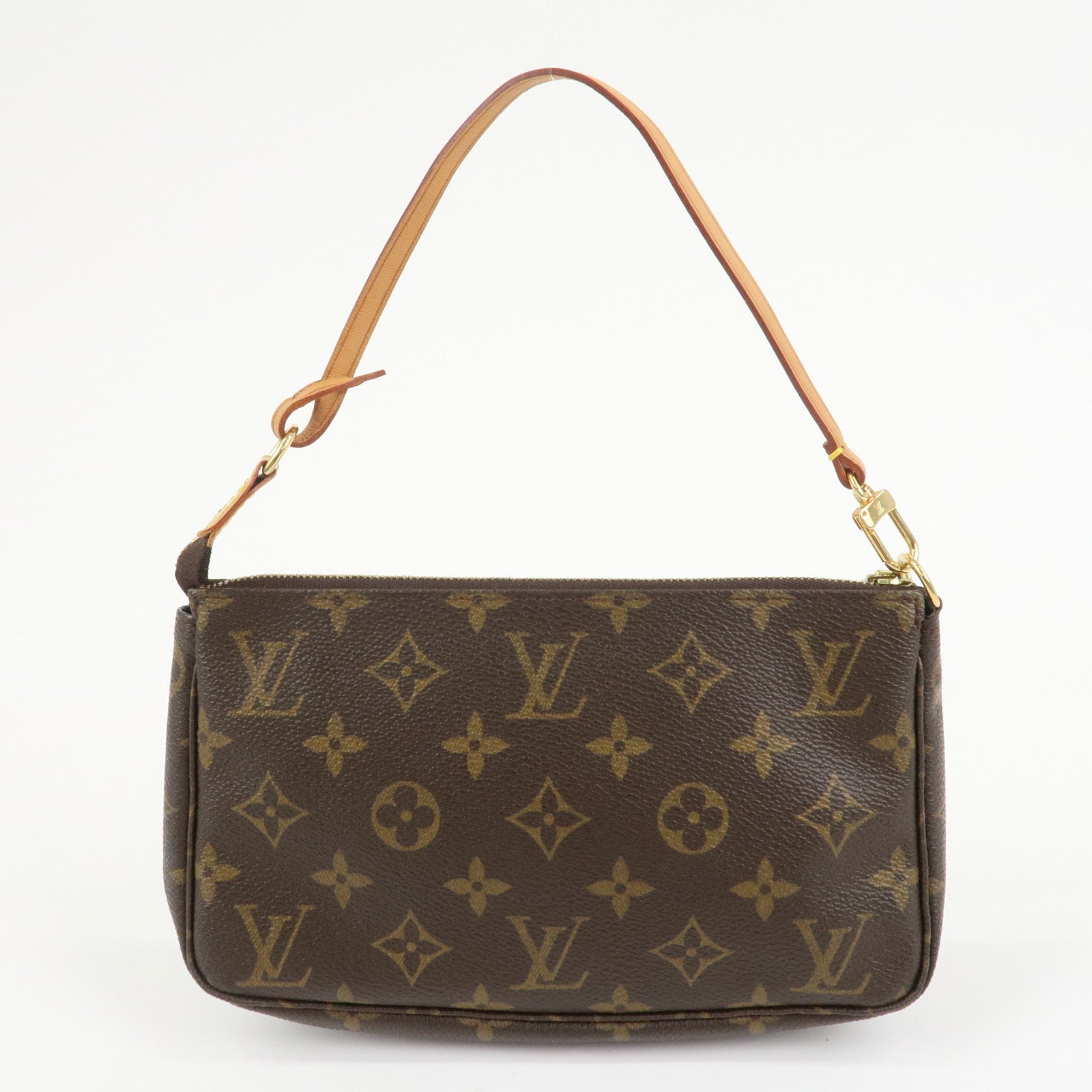 Louis Vuitton Monogram Pochette Accessoires Pouch Hand Bag M51980