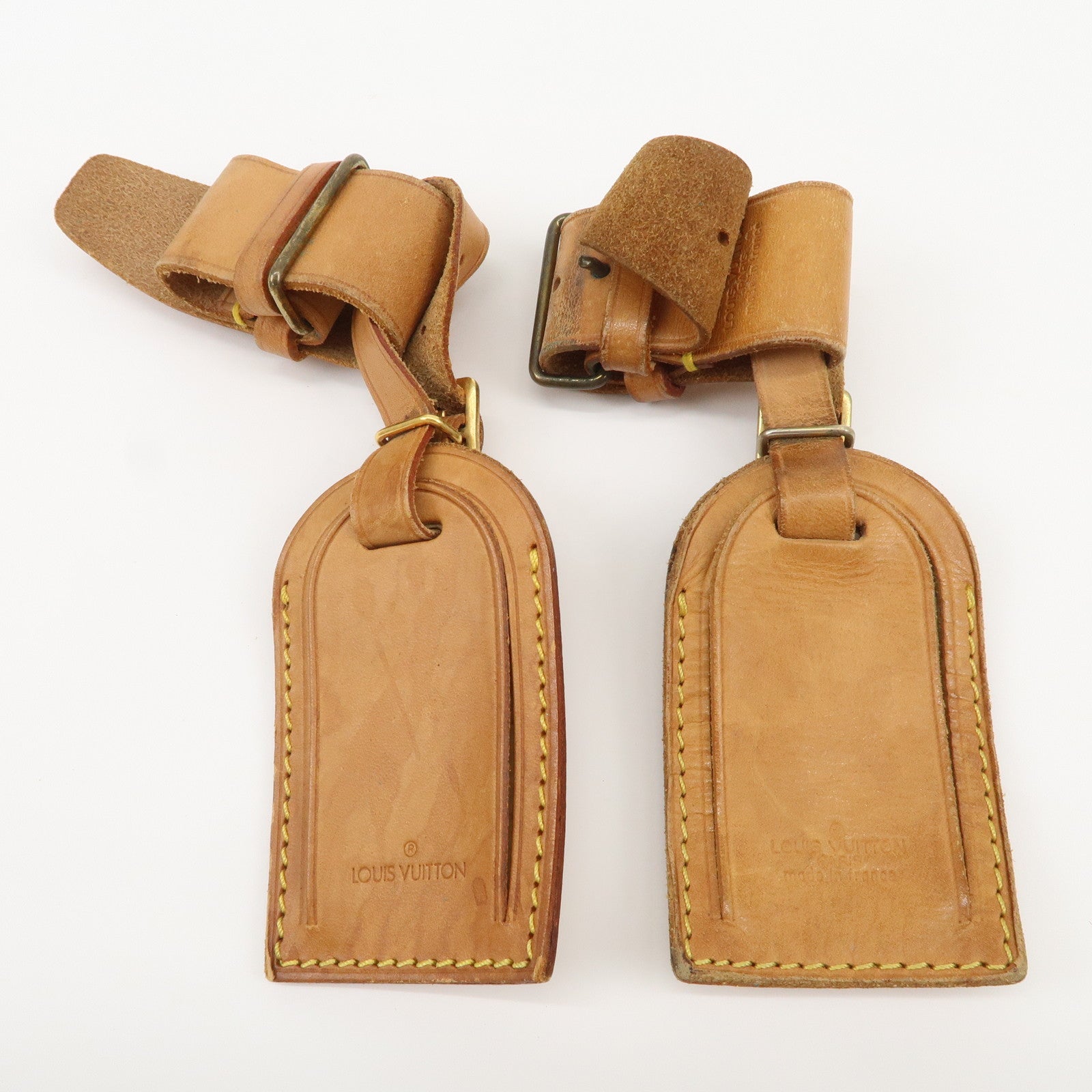 Louis Vuitton Set of 10 Leather Name Tag & Poignet