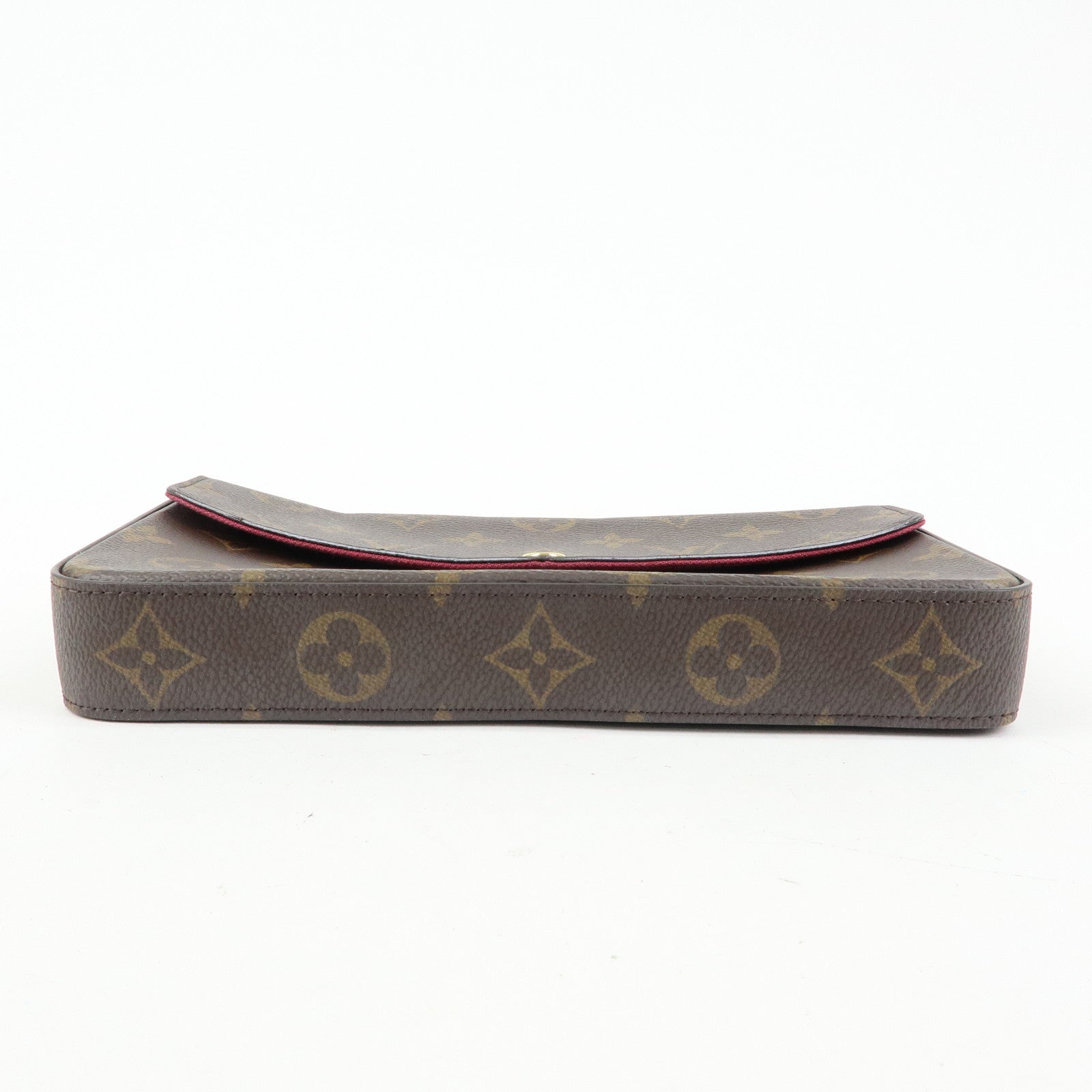Louis Vuitton Monogram Pochette Felicie Shoulder Bag Brown M61276