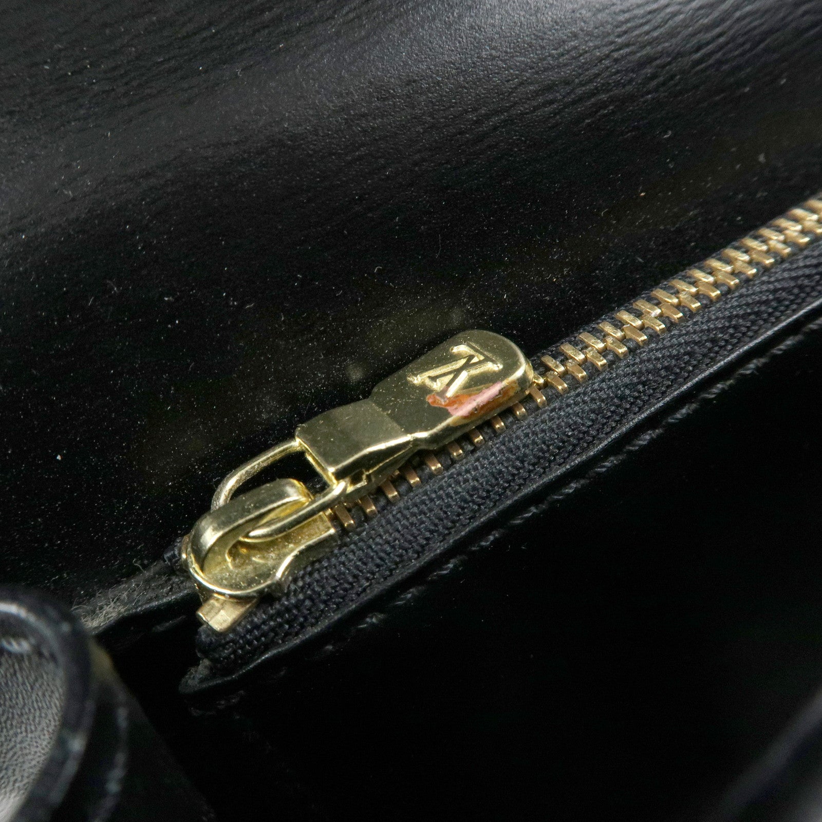 Louis Vuitton Epi Leather Malesherbes Hand Bag Noir Black M52372