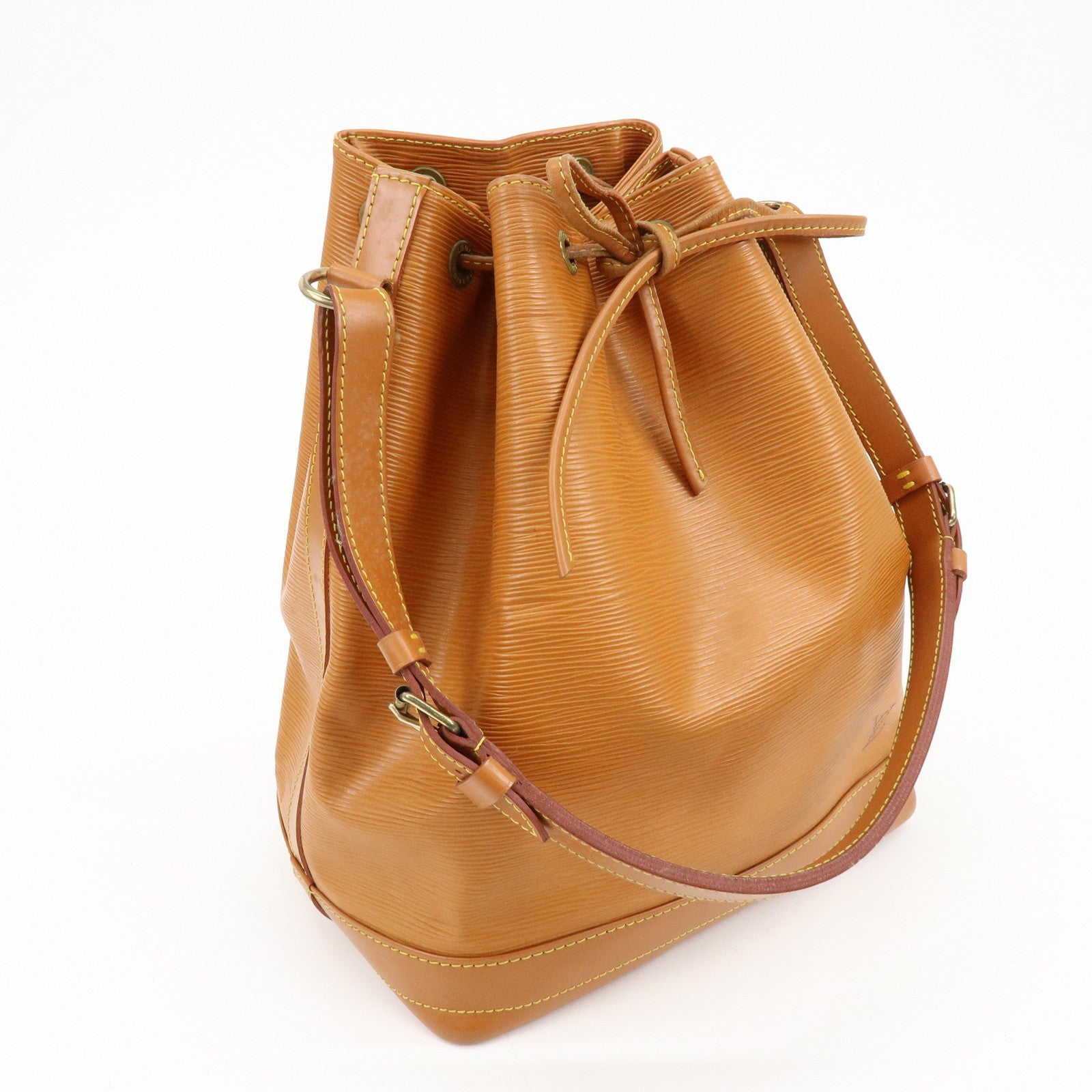 Louis Vuitton Epi Leather Noe Shoulder Bag Zipang Gold M44008