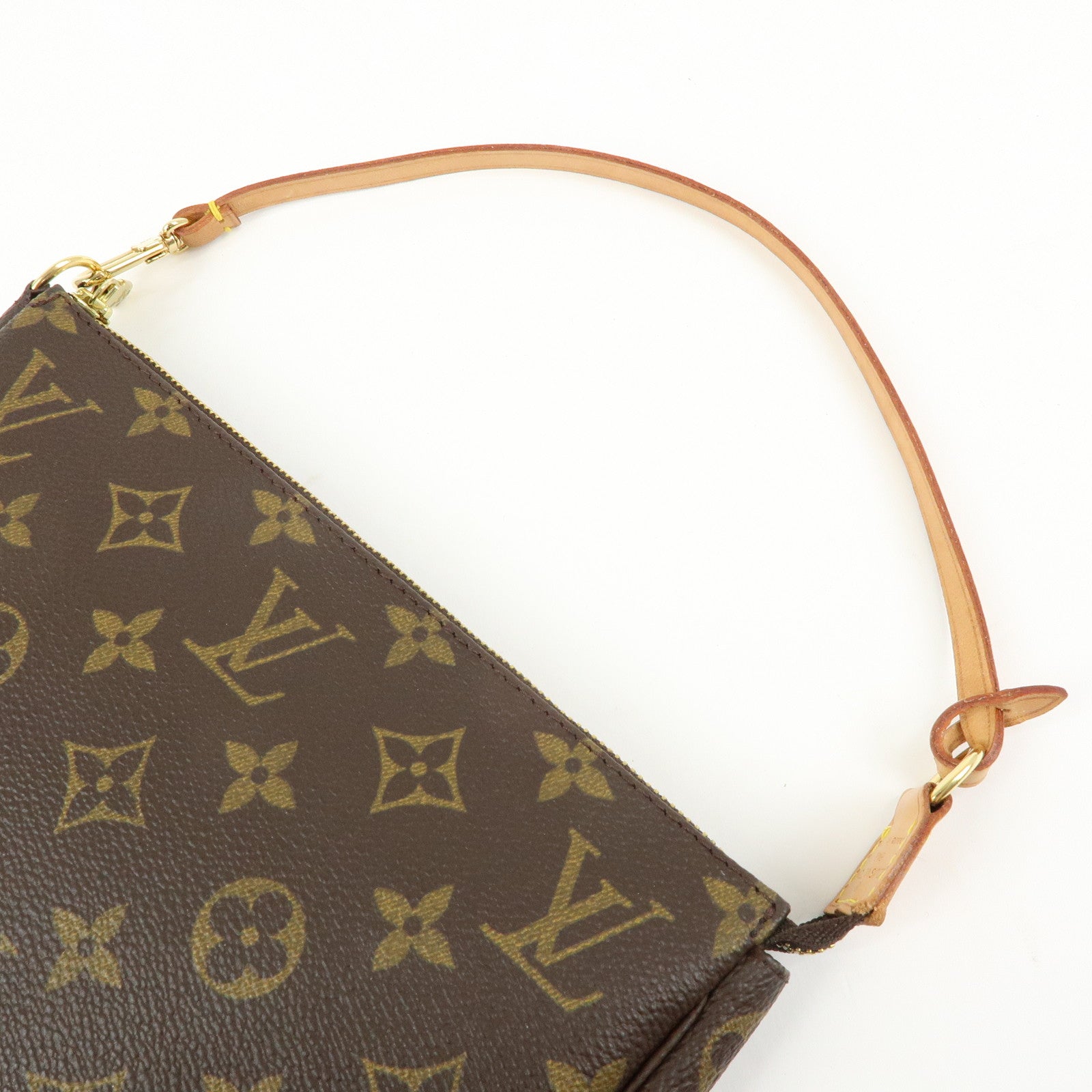 Louis Vuitton Monogram Pochette Accessoires Pouch Hand Bag M51980