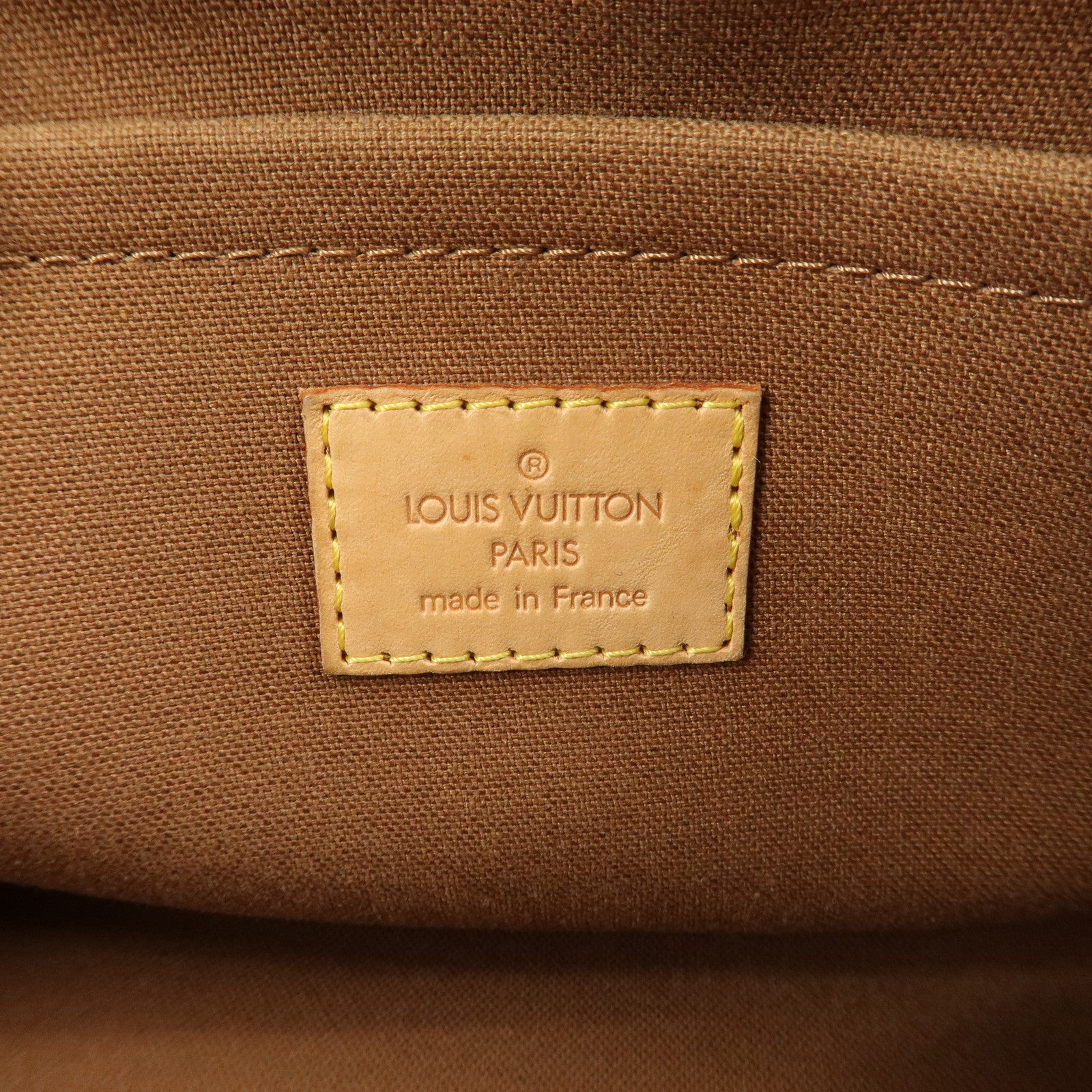 Louis Vuitton Monogram Popincourt Hand Bag Brown M40009